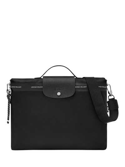 John Lewis Longchamp Pliage Energy Canvas Briefcase Black- Buy online at McGrocer