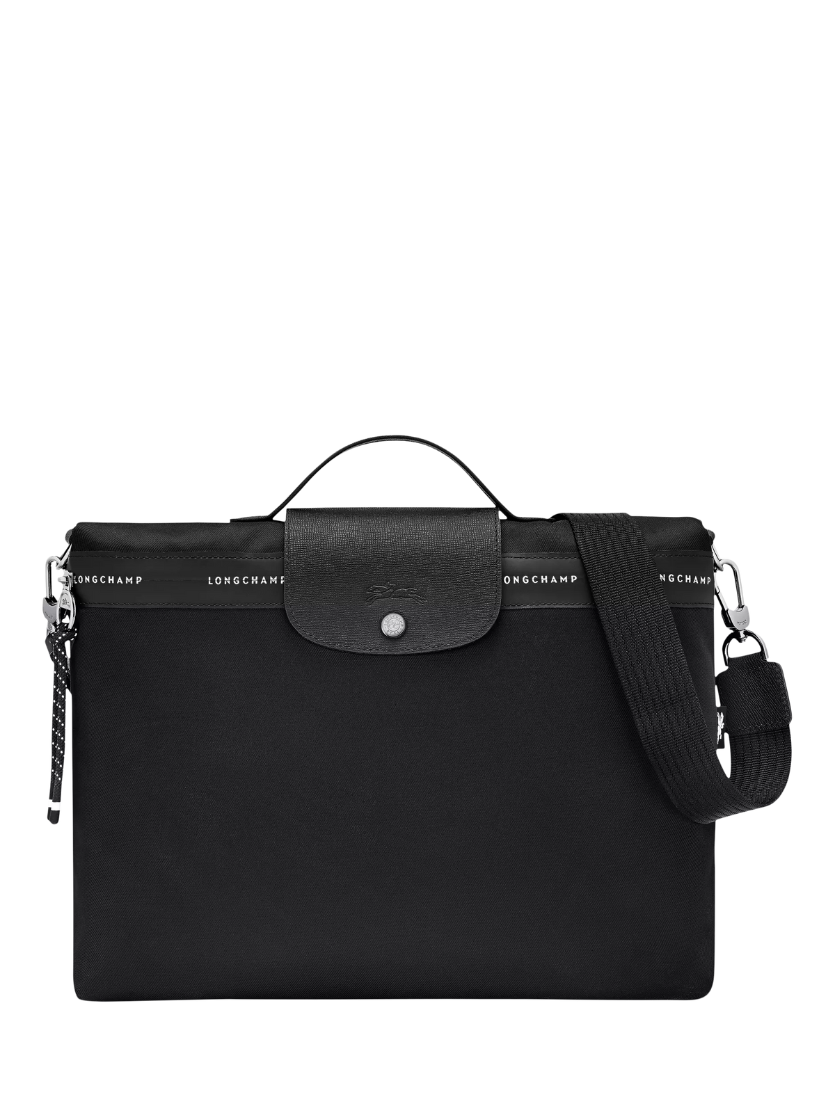 Longchamp Pliage Energy Briefcase Black, imported from the UK