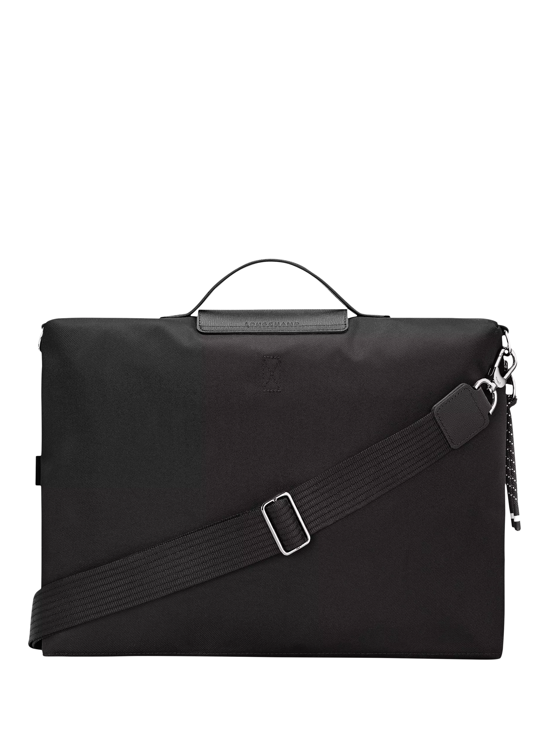 Longchamp Pliage Energy Briefcase Black, imported from the UK