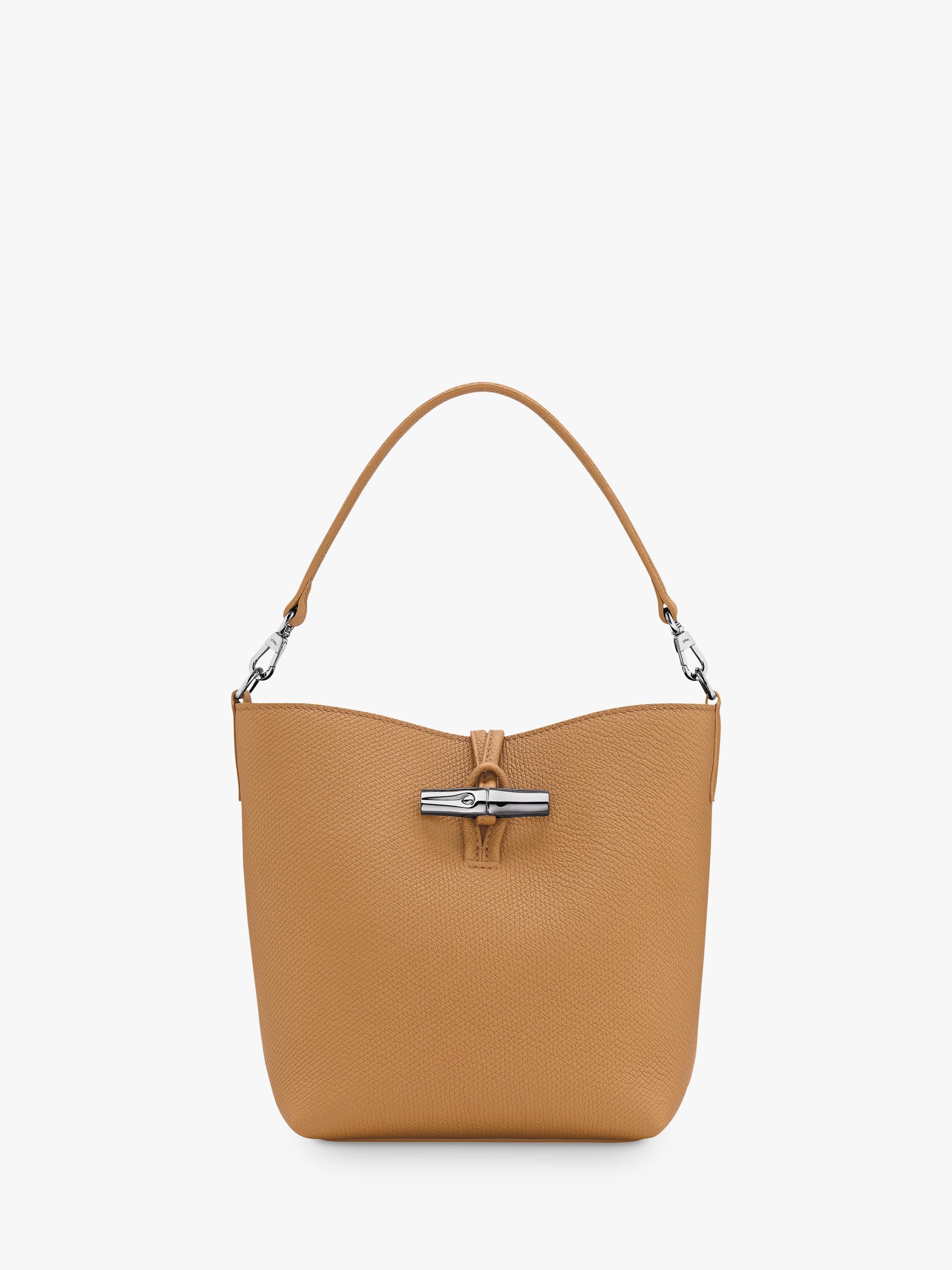 Longchamp Le Roseau bucket bag XS, UK version