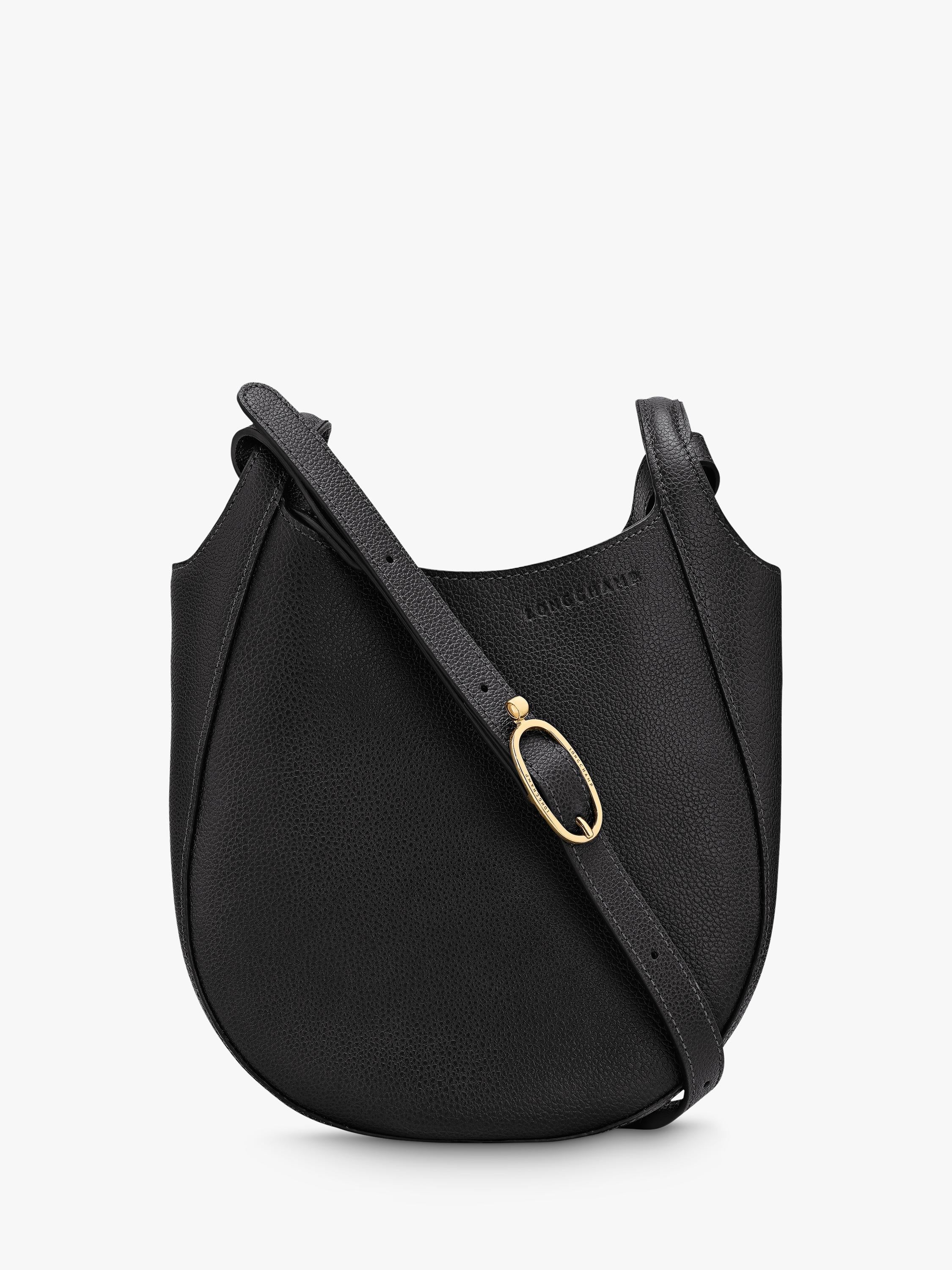 Longchamp Le Foulonné leather crossbody bag 21x25x6cm, UK version