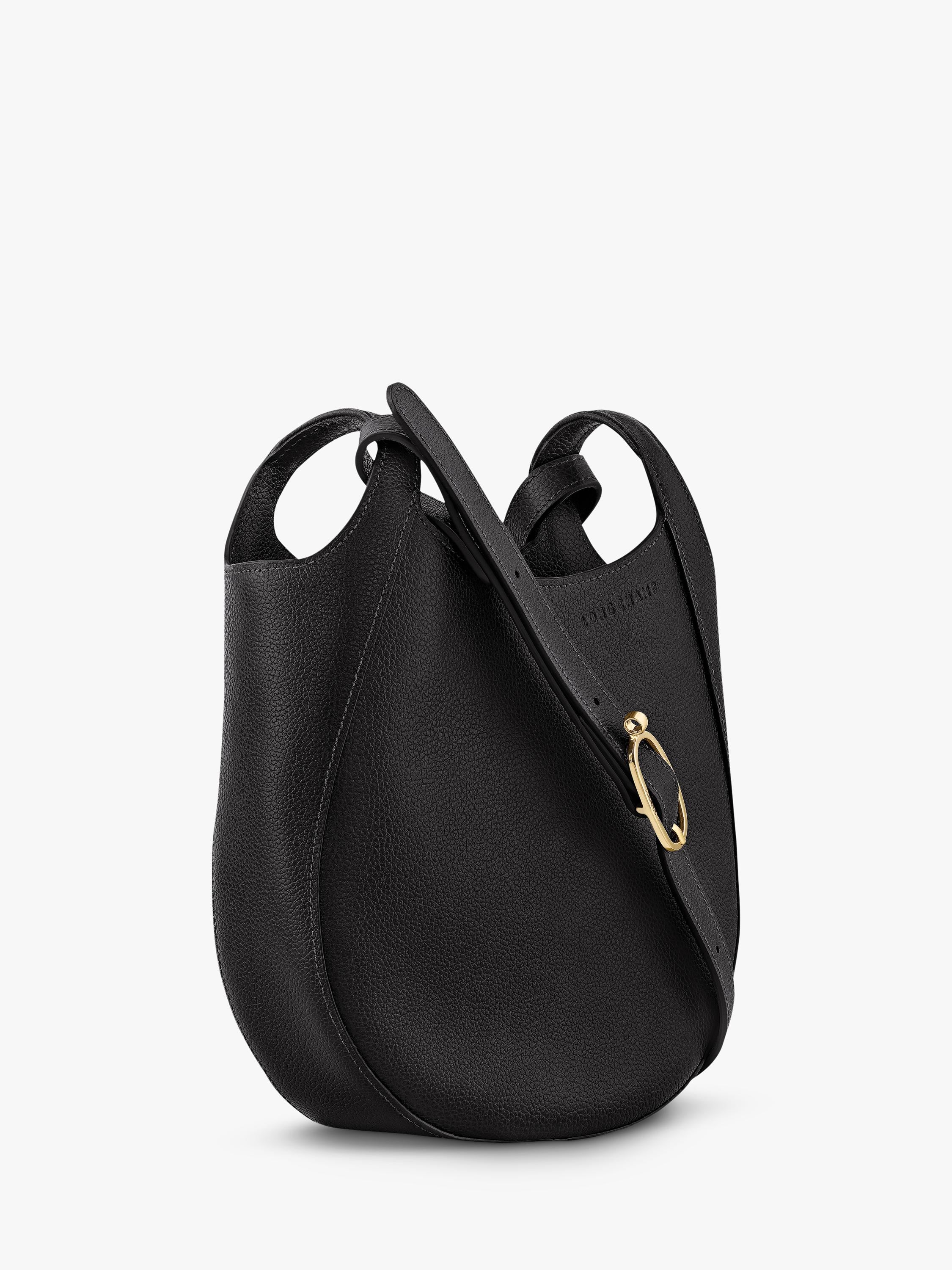 Longchamp Le Foulonné leather crossbody bag 21x25x6cm, UK version