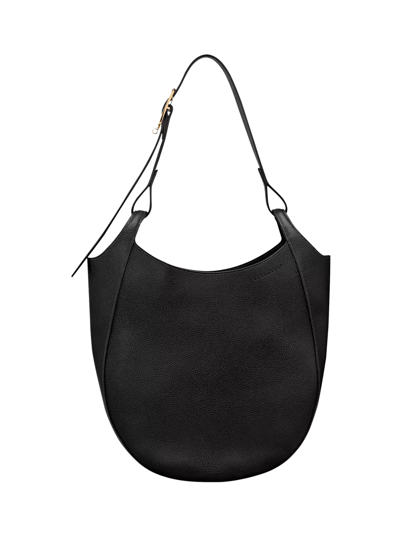 Longchamp Le Foulonné leather hobo bag large - British product