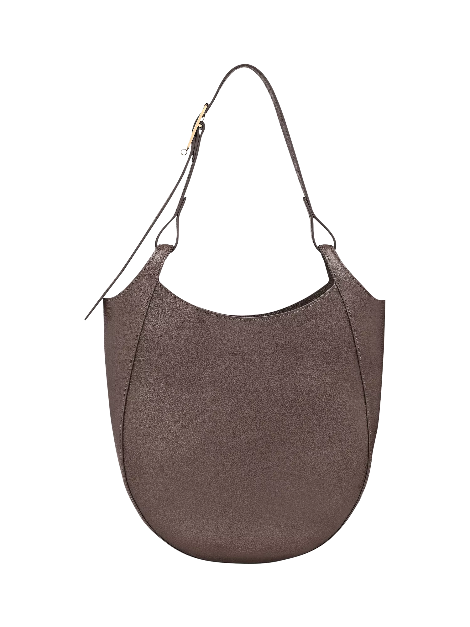 Longchamp Le Foulonné Leather Hobo Bag
