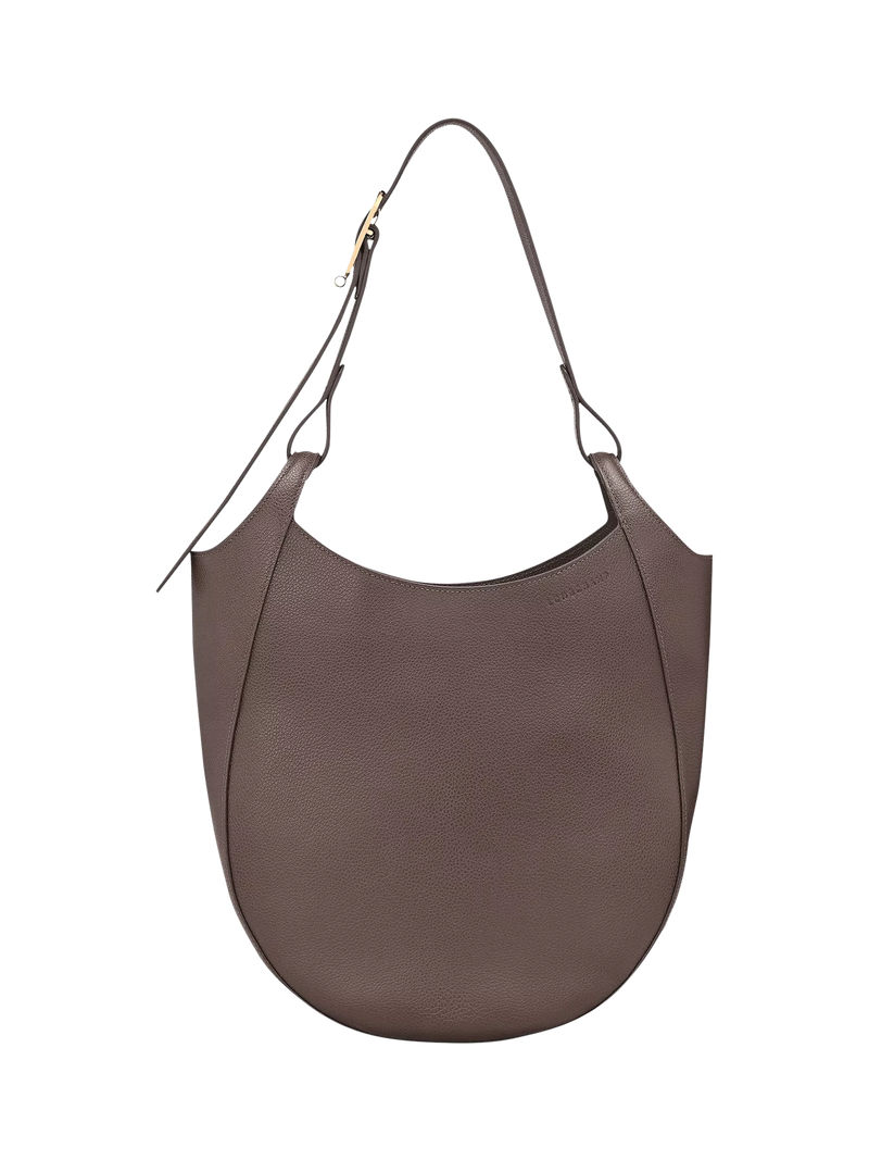 Longchamp Le Foulonné Leather Hobo Bag