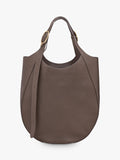 Longchamp Le Foulonné leather XL tote bag grained cowhide, UK version