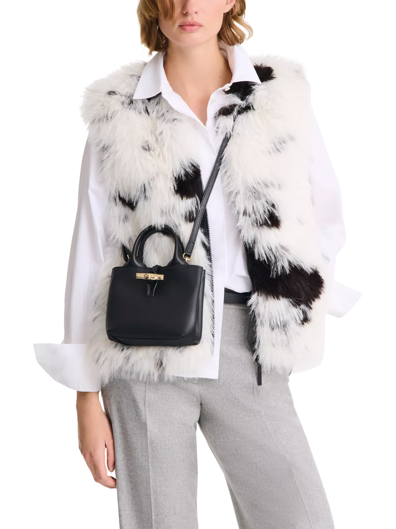Longchamp Le Roseau XS calfskin handbag (British brand)