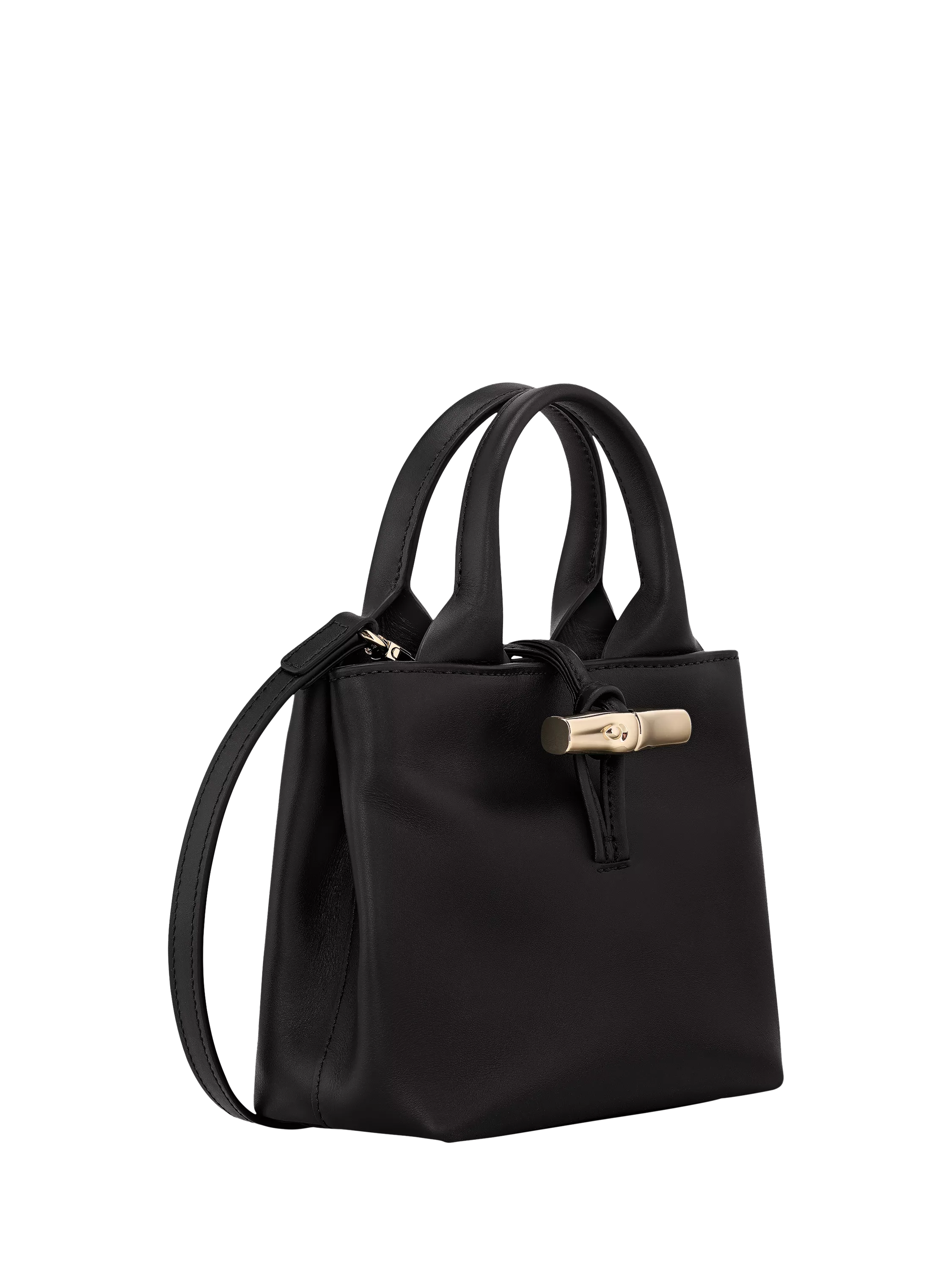 Longchamp Le Roseau XS calfskin handbag (British brand)