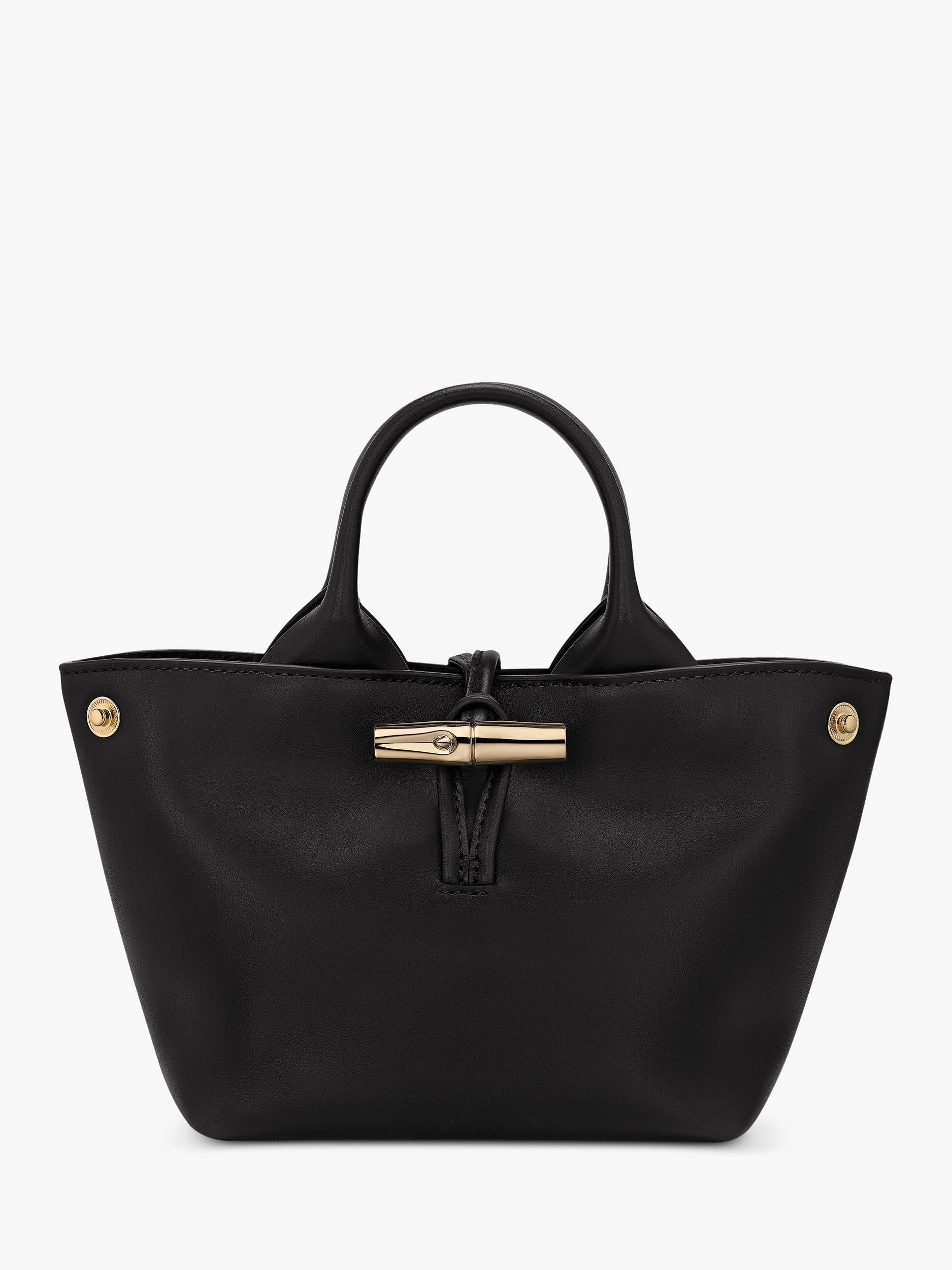 Longchamp Le Roseau XS calfskin handbag (British brand)