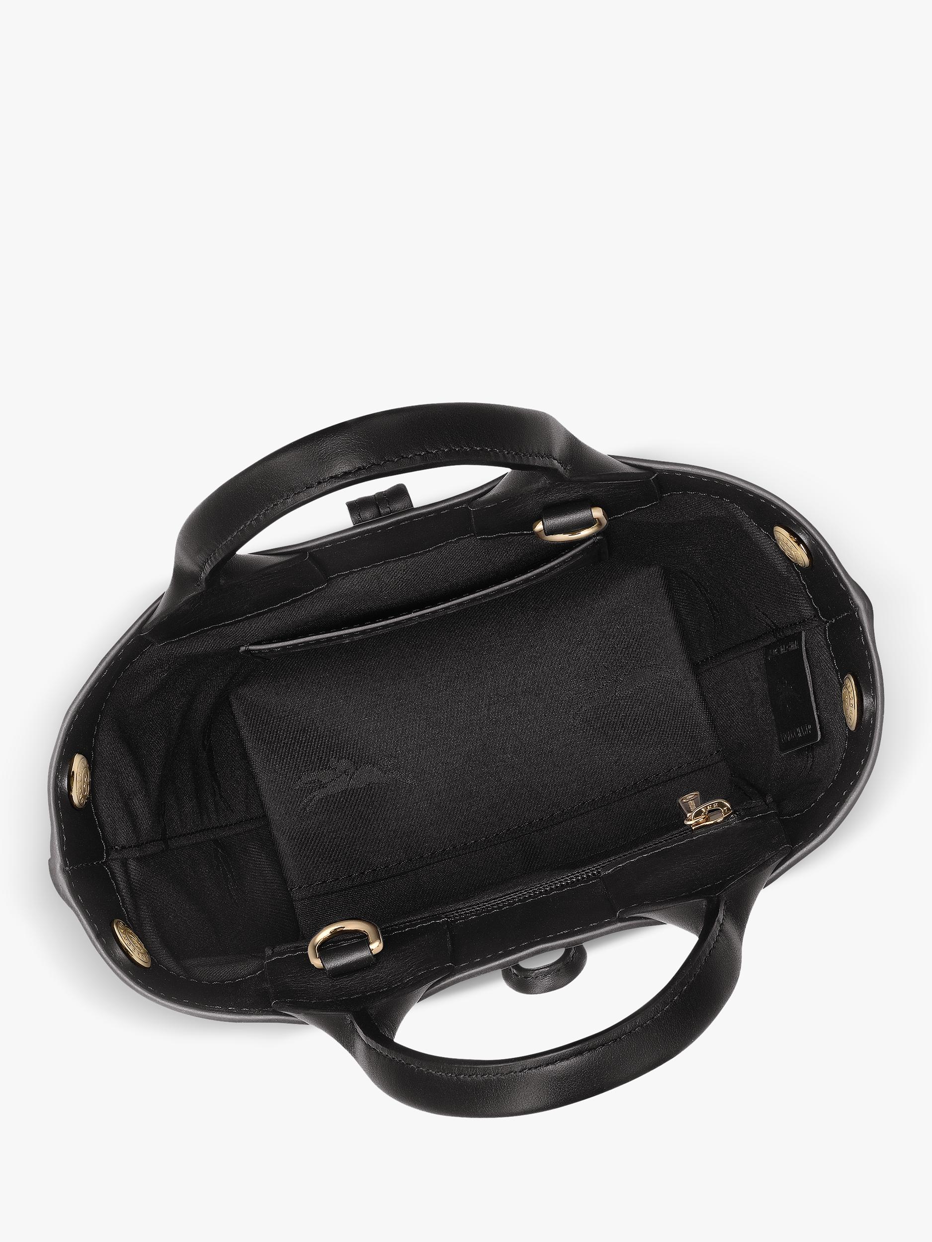 Longchamp Le Roseau XS calfskin handbag (British brand)