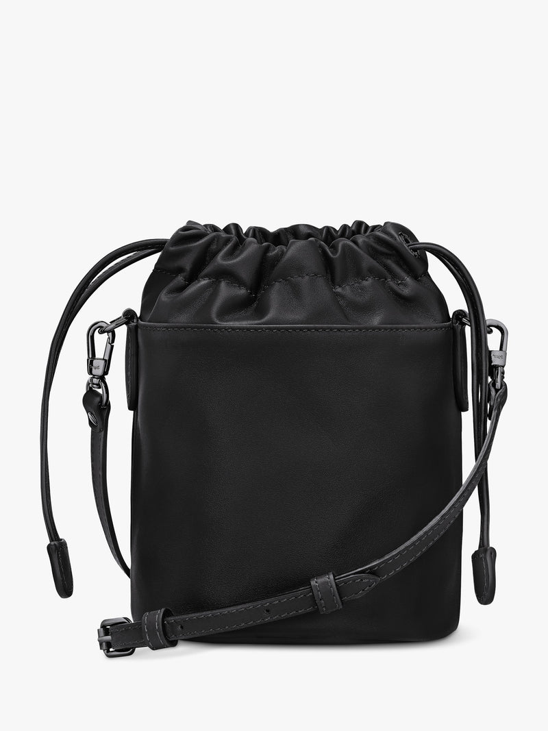 Longchamp Le Pliage Xtra small leather bucket bag, UK version