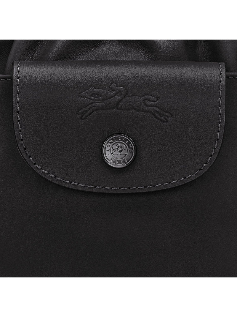 Longchamp Le Pliage Xtra small leather bucket bag, UK version