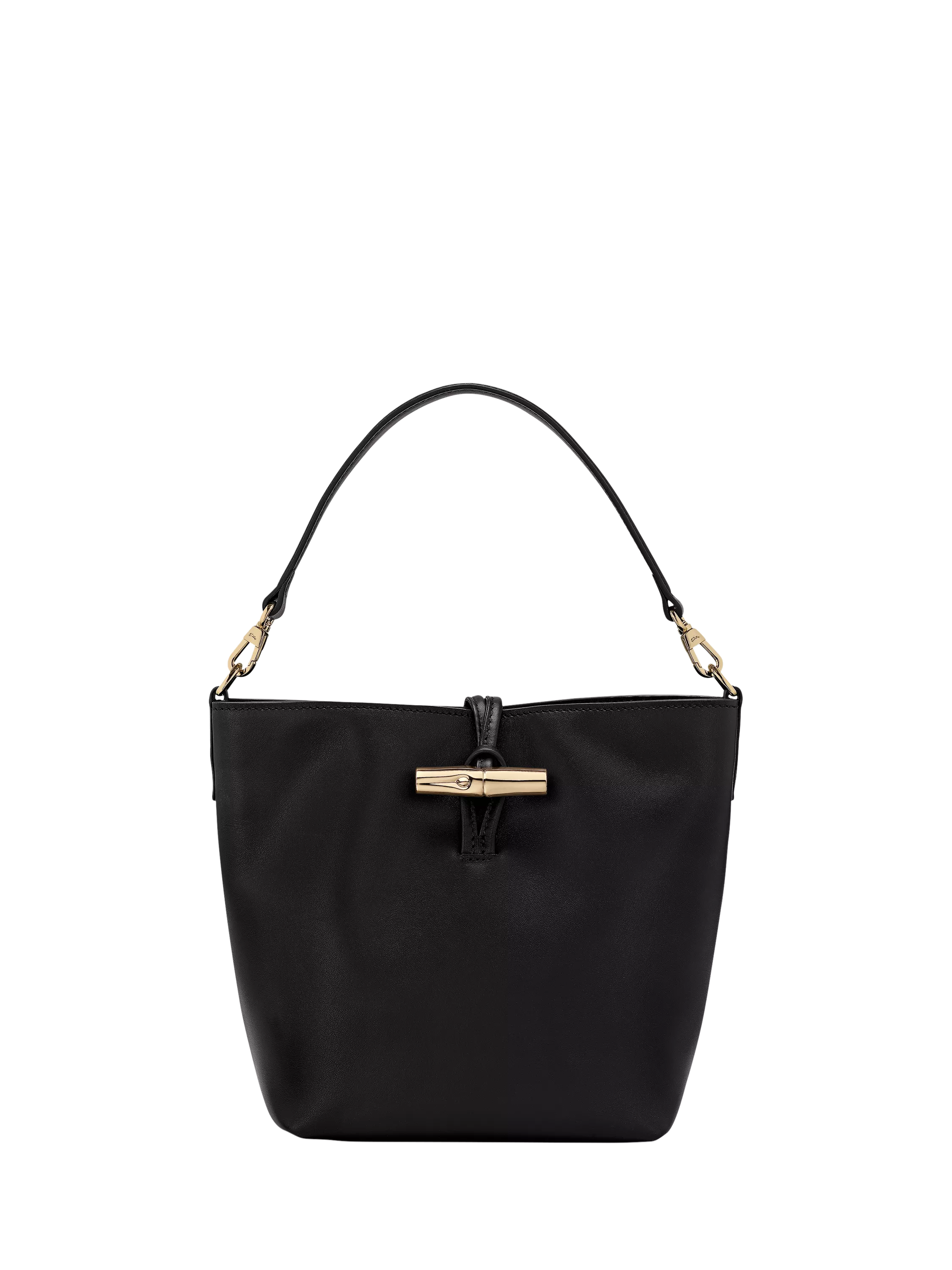 Longchamp Roseau XS bucket bag calfskin leather - British product