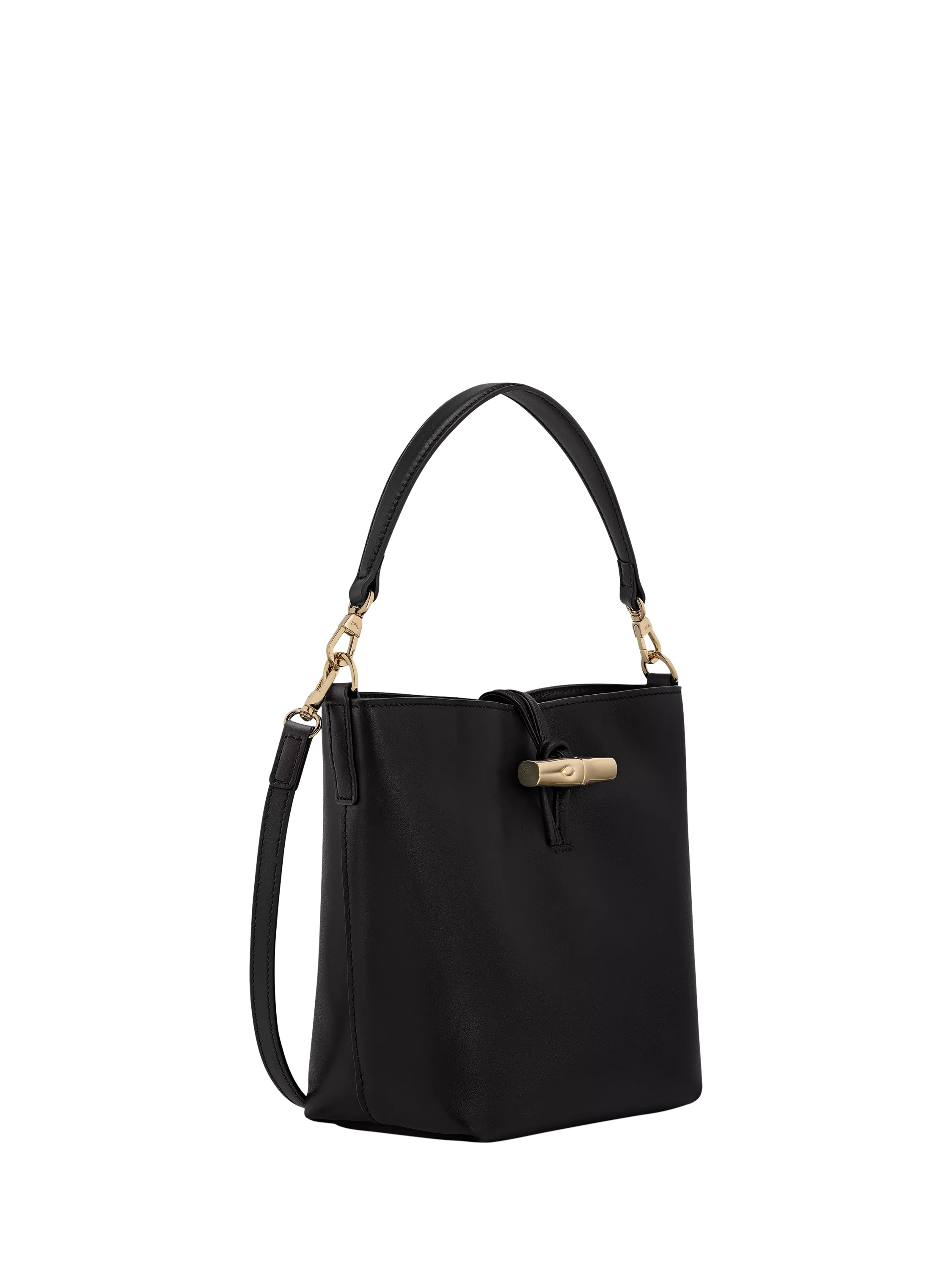 Longchamp Roseau XS bucket bag calfskin leather - British product
