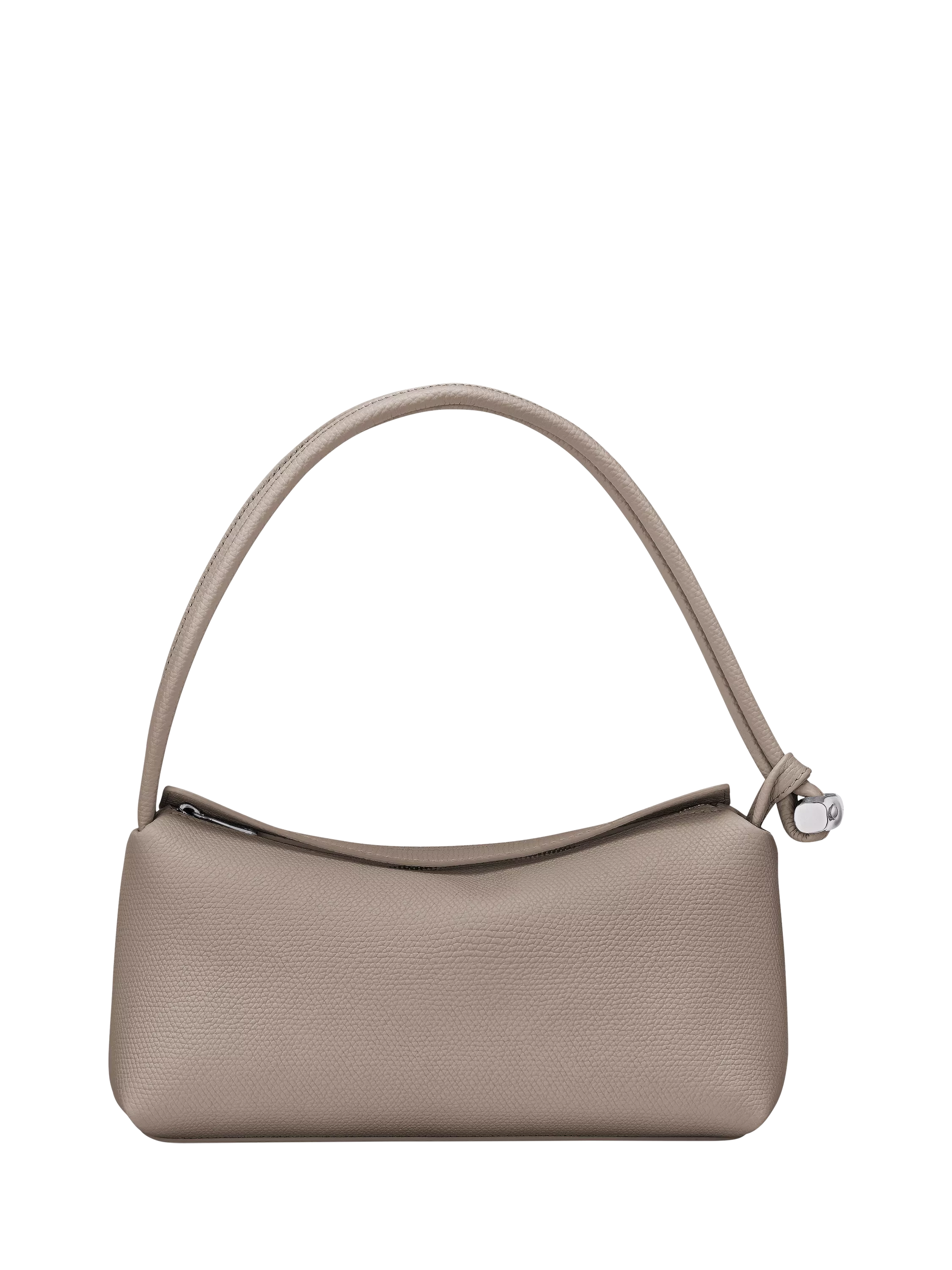 Longchamp Le Roseau Leather Shoulder Bag, Clay