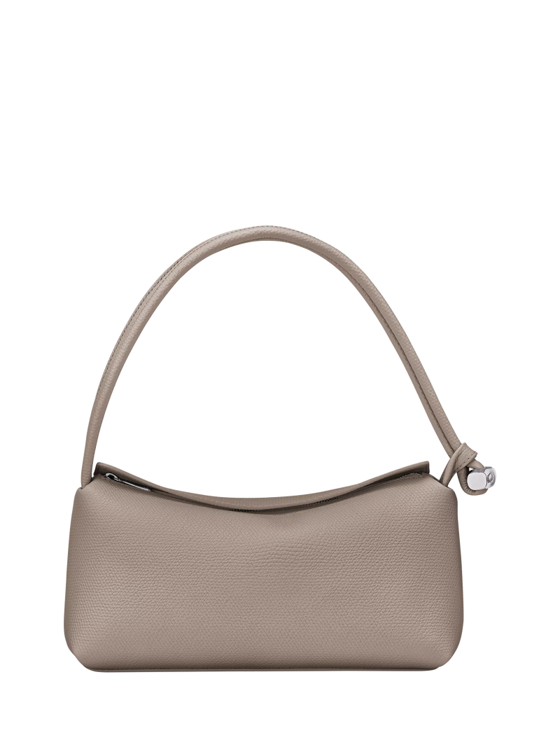 Longchamp Le Roseau Leather Shoulder Bag, Clay
