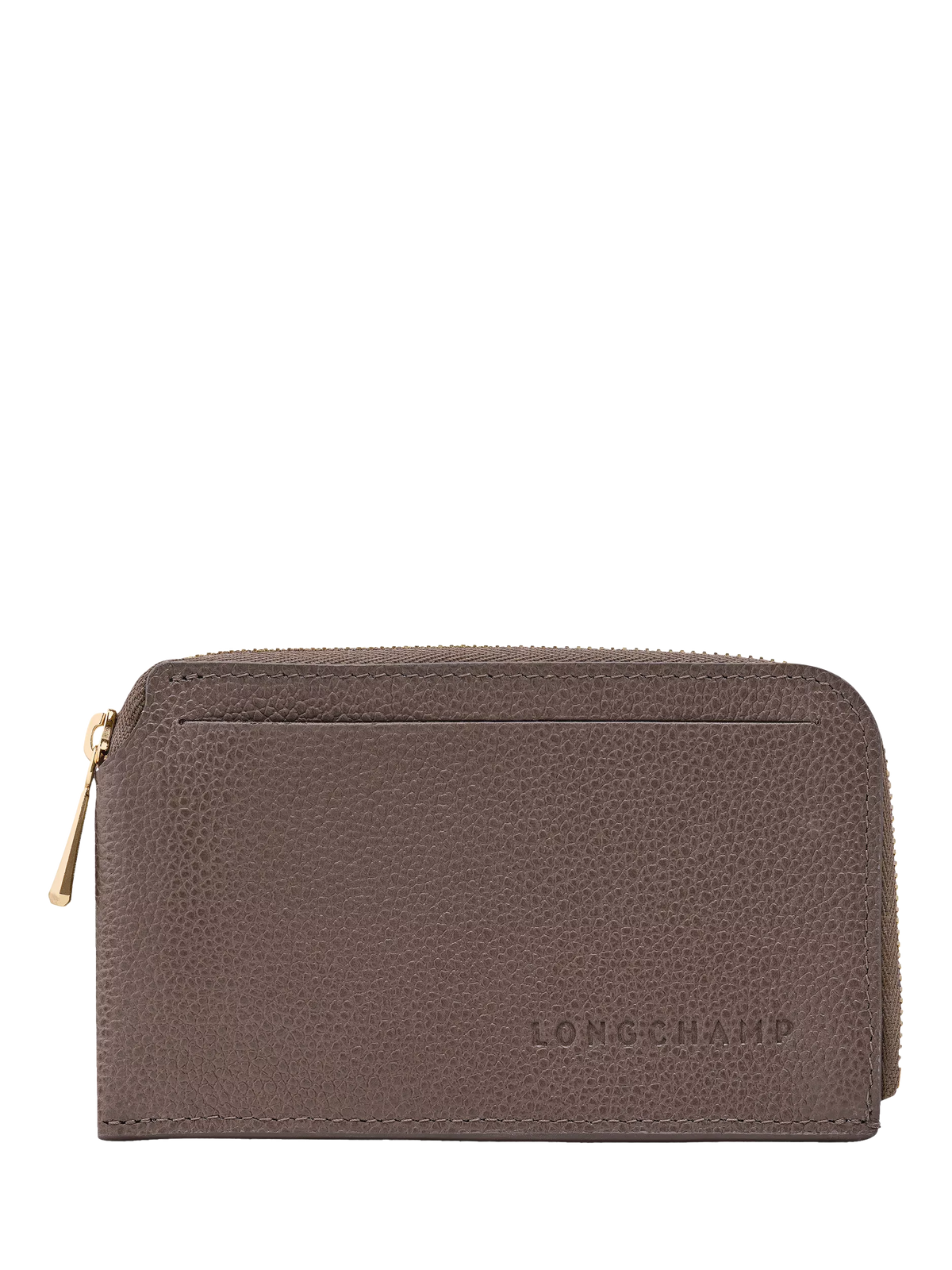 Longchamp Le Foulonné zipped leather cardholder (British brand)