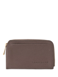 Longchamp Le Foulonné zipped leather cardholder (British brand)