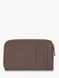 Longchamp Le Foulonné zipped leather cardholder (British brand)