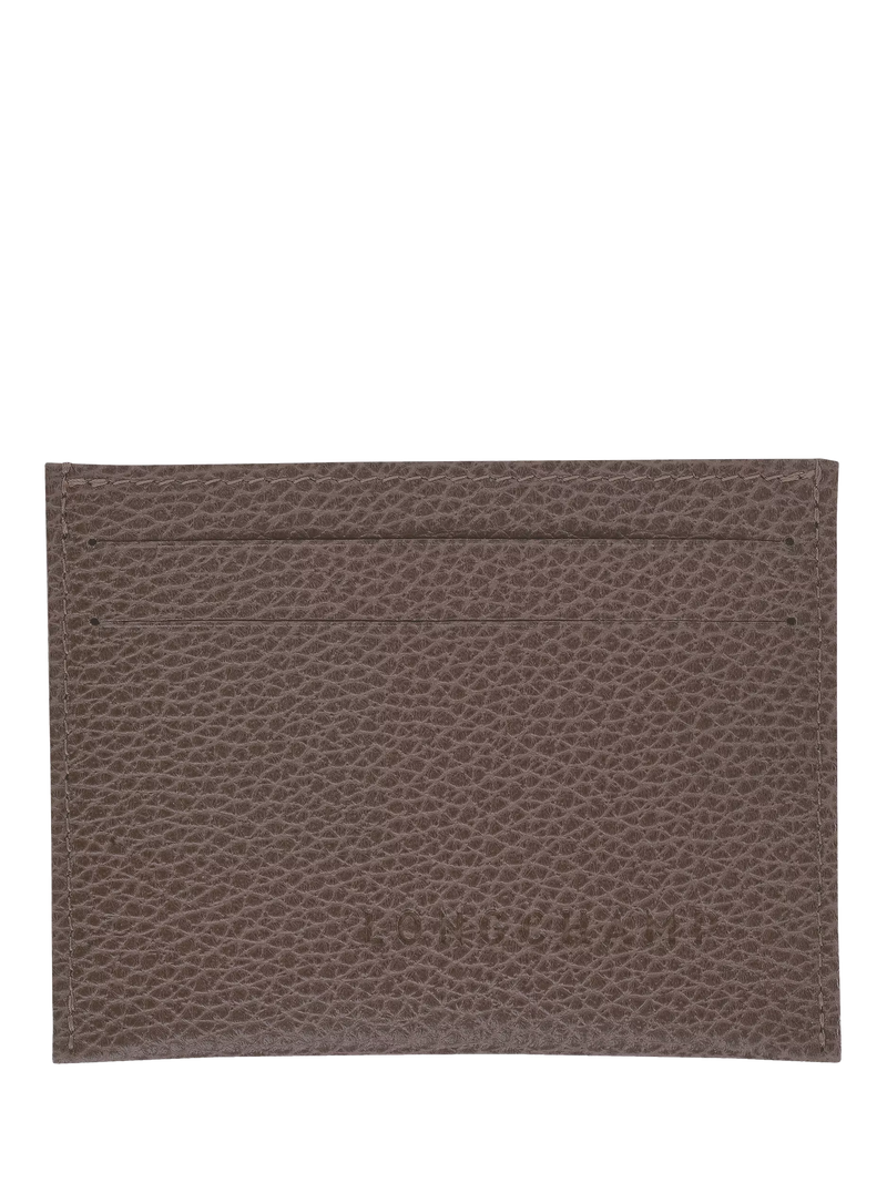 Longchamp Le Foulonné Leather Card Holder