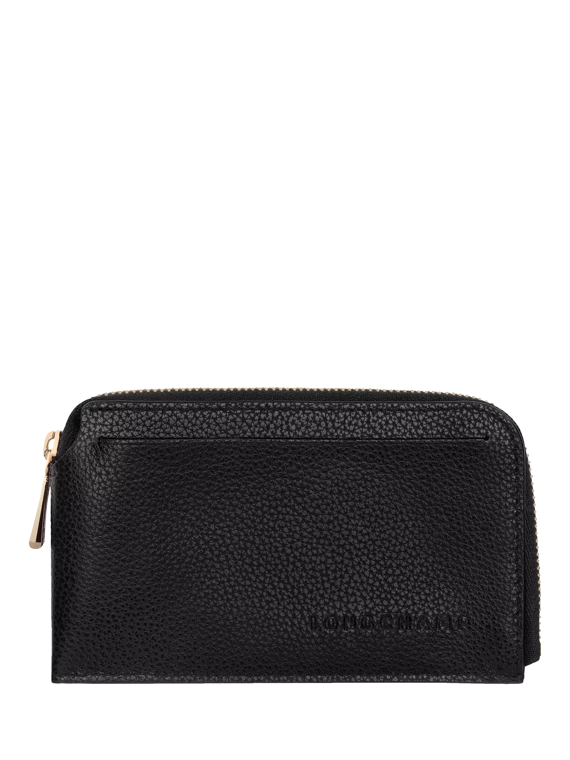 Longchamp Le Foulonné Zipped Leather Cardholder