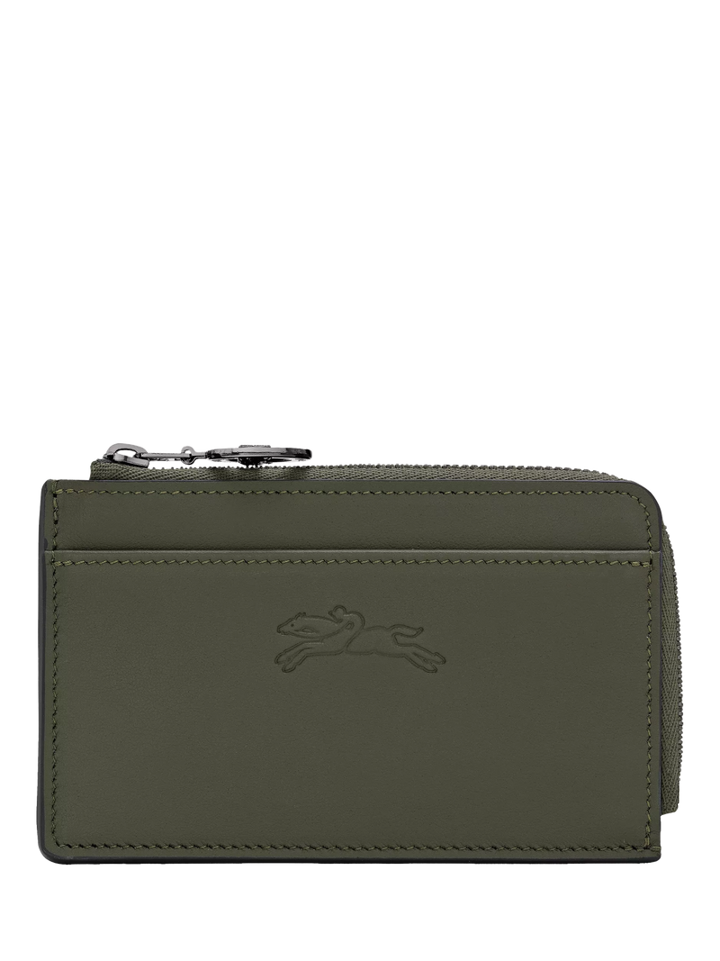 Longchamp Le Pliage Xtra Leather Card Holder 8 x 13 cm