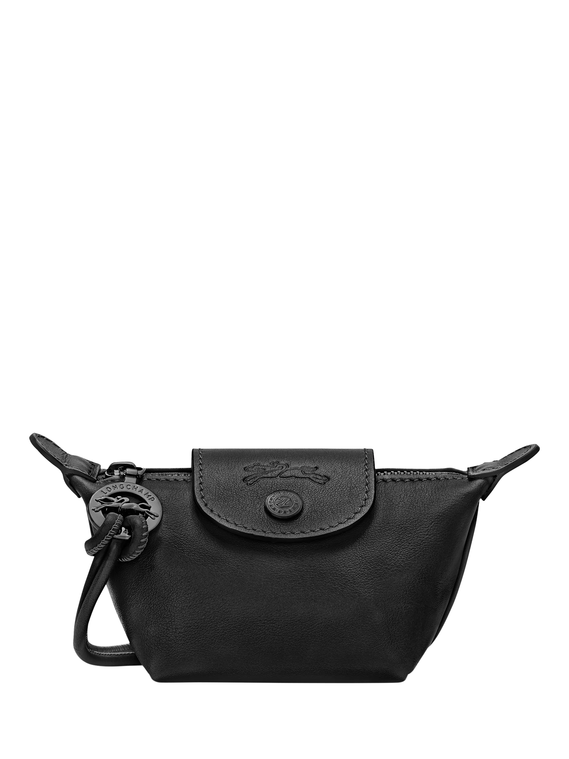 Longchamp Le Pliage Xtra leather coin purse, UK version