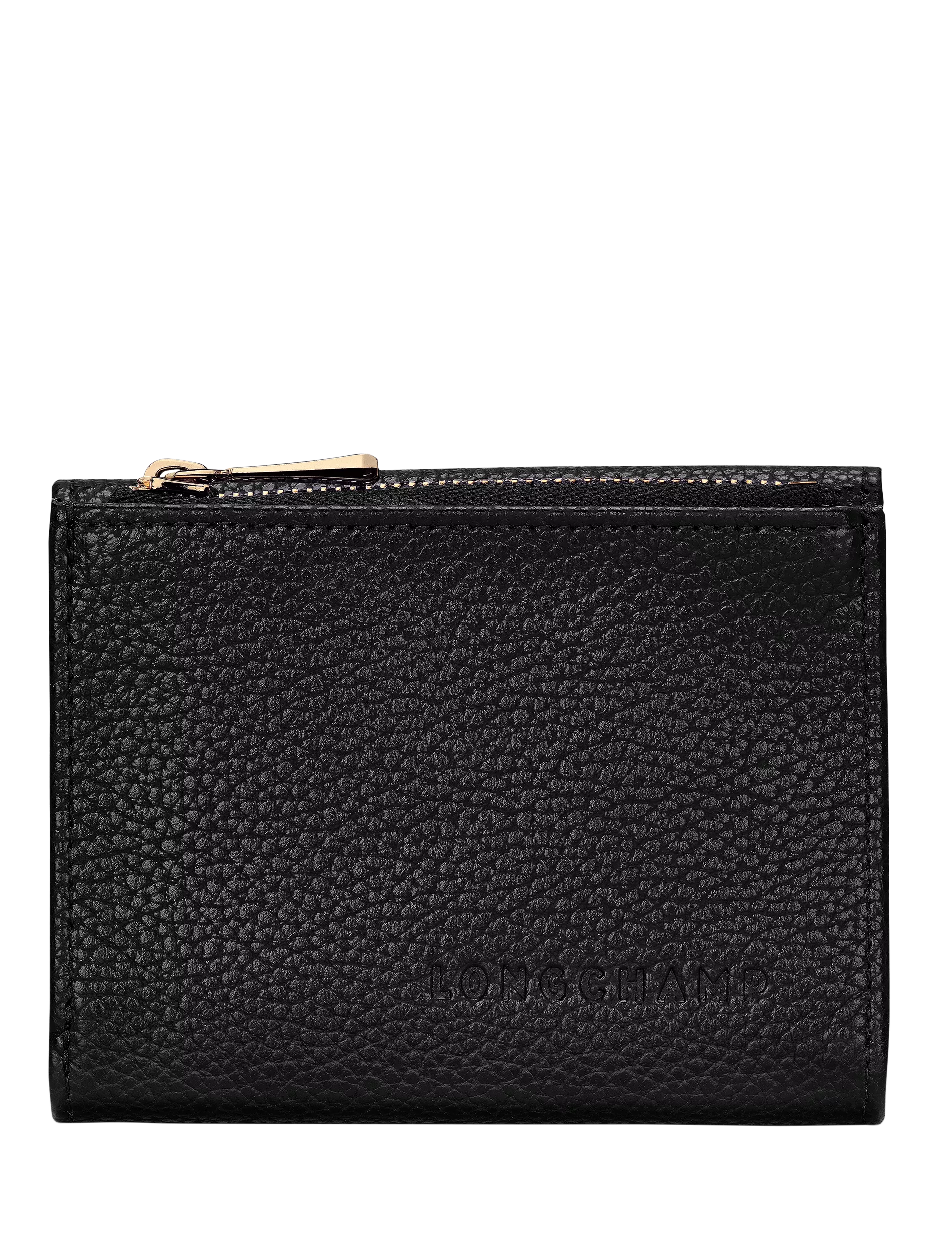 Longchamp Le Foulonné Compact Leather Wallet