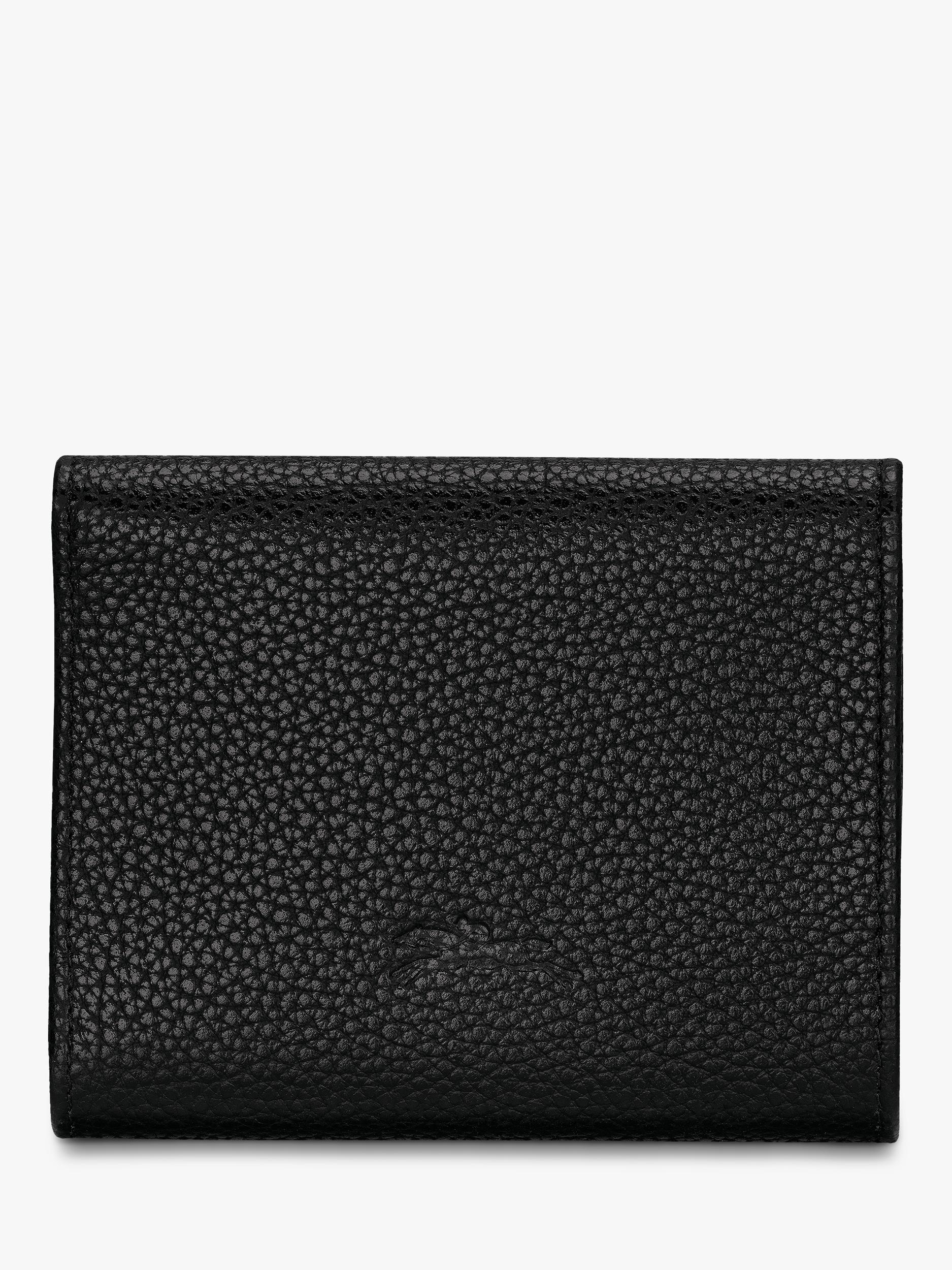 Longchamp Le Foulonné compact leather wallet - British product
