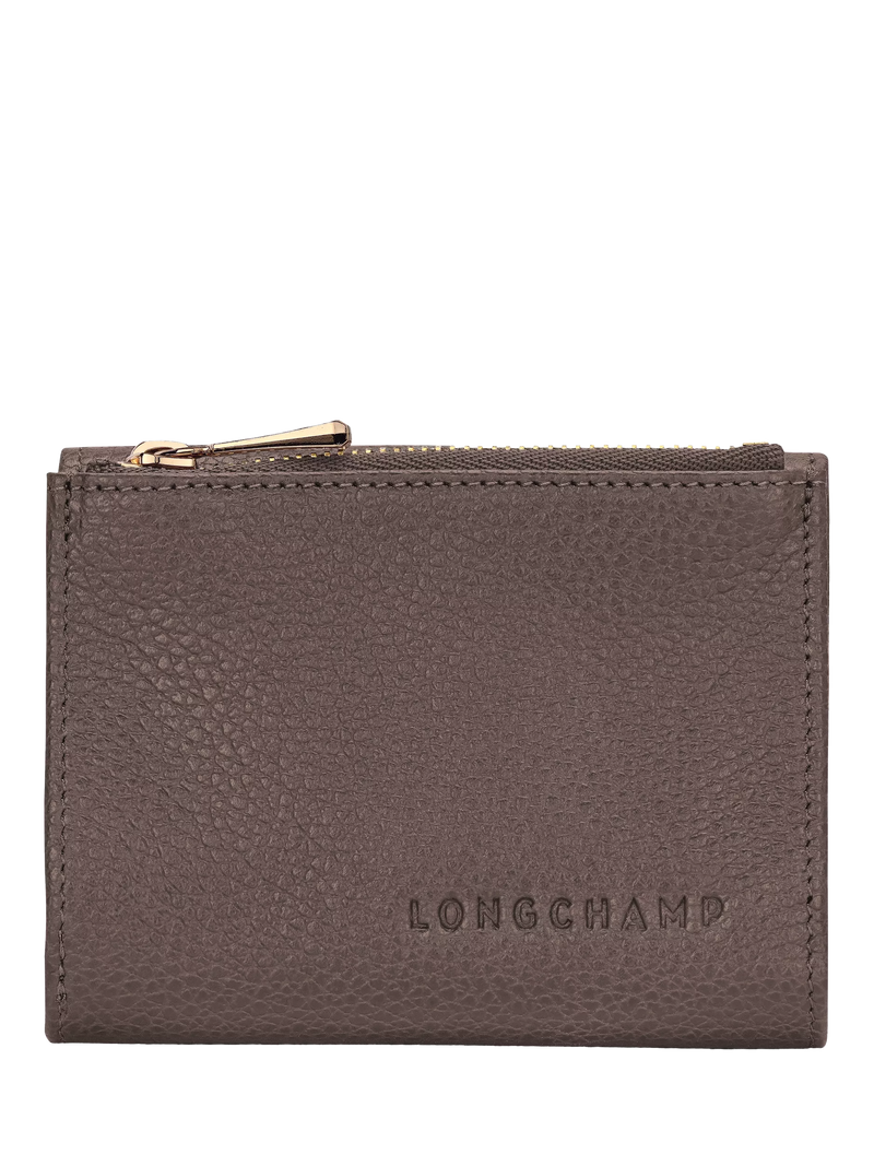 Longchamp Le Foulonné compact leather wallet - British product