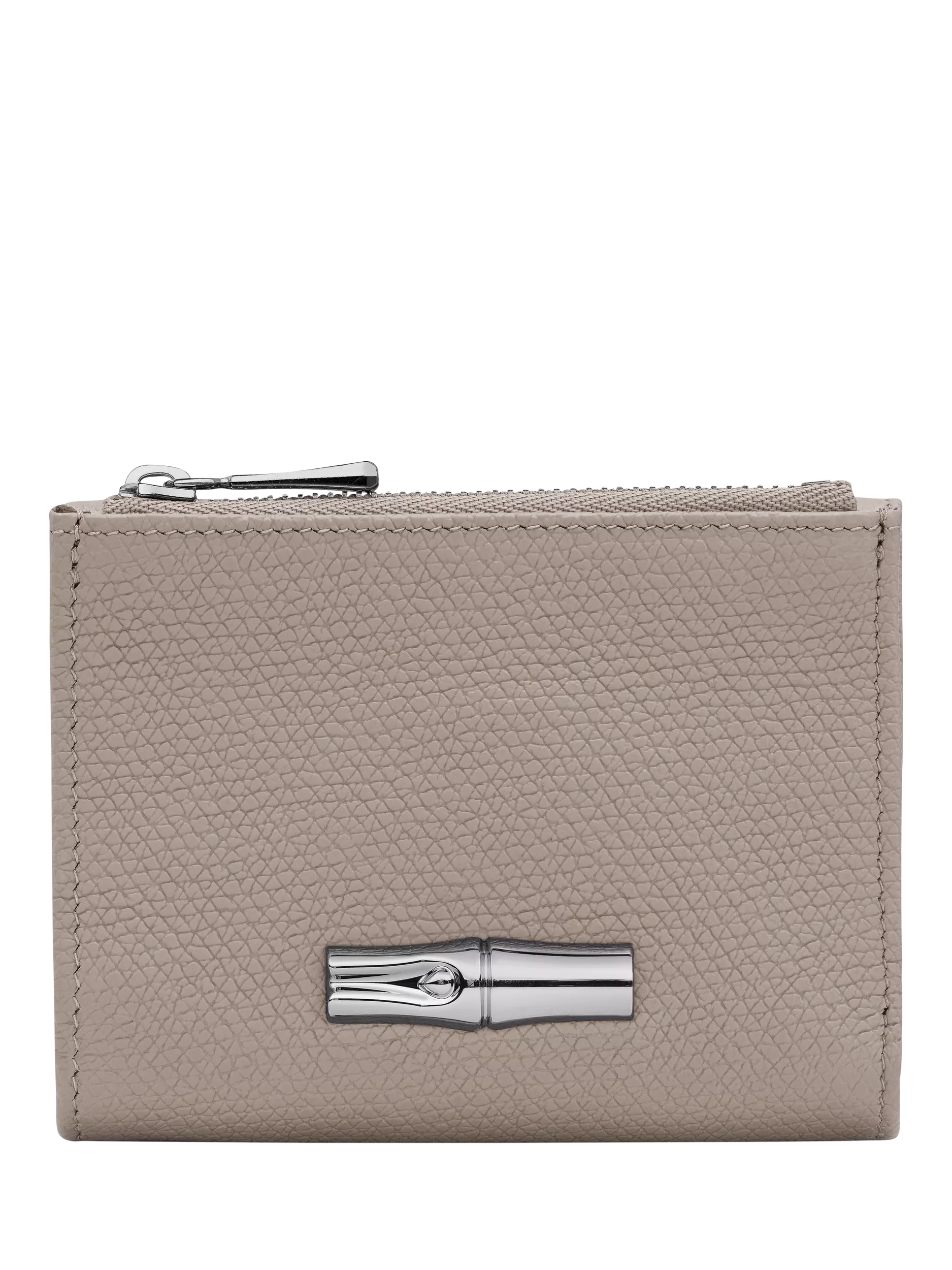 Longchamp Roseau Leather Compact Wallet