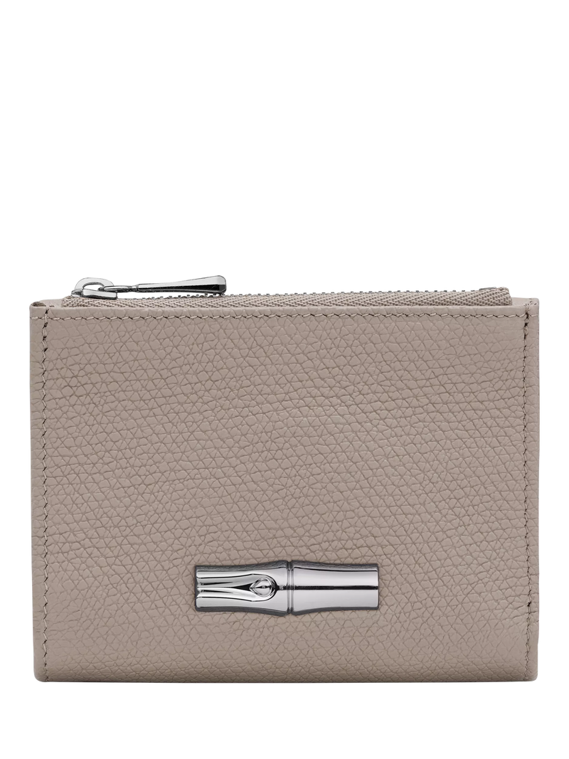Longchamp Roseau Leather Compact Wallet