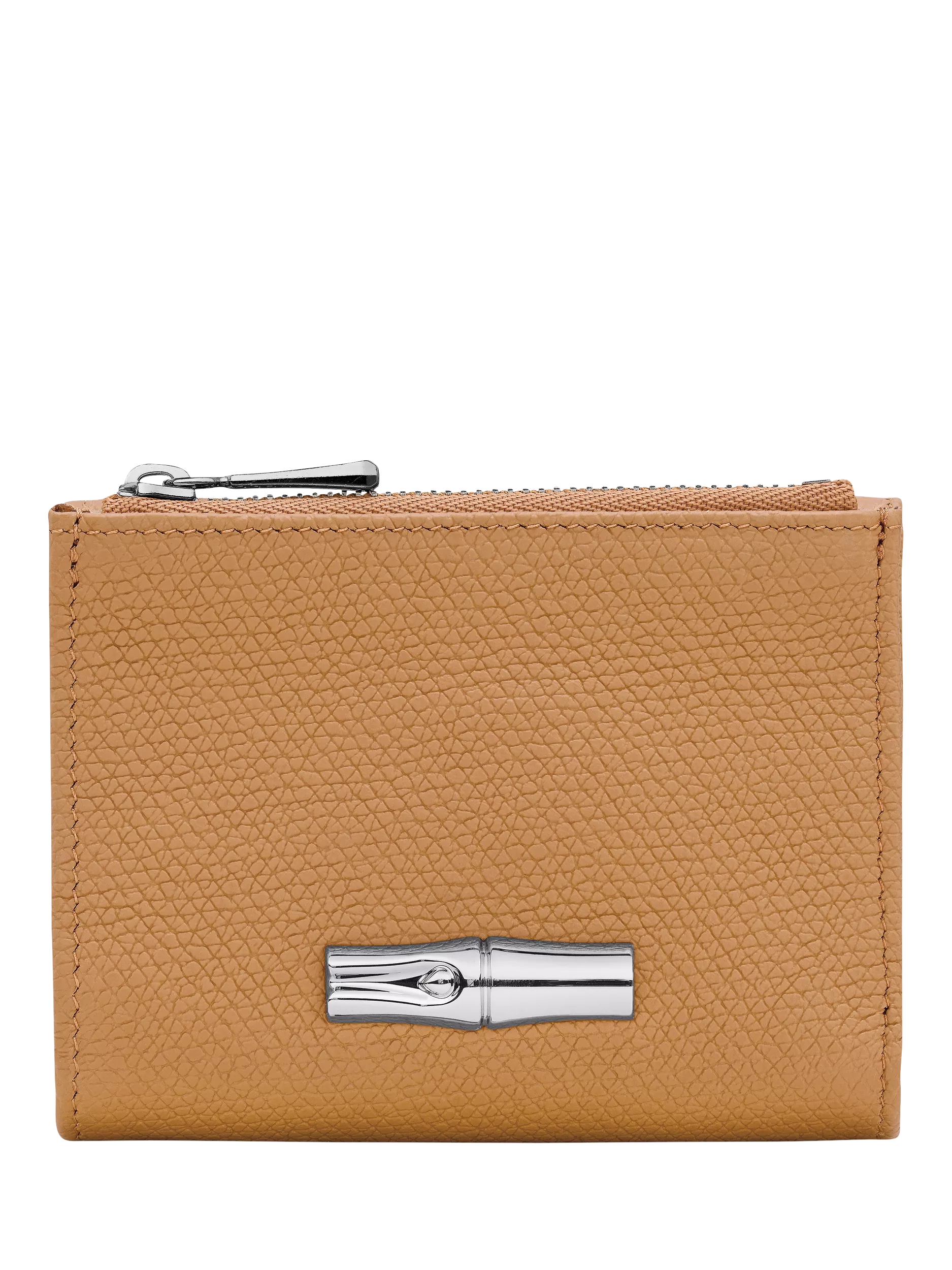 Longchamp Roseau Leather Compact Wallet