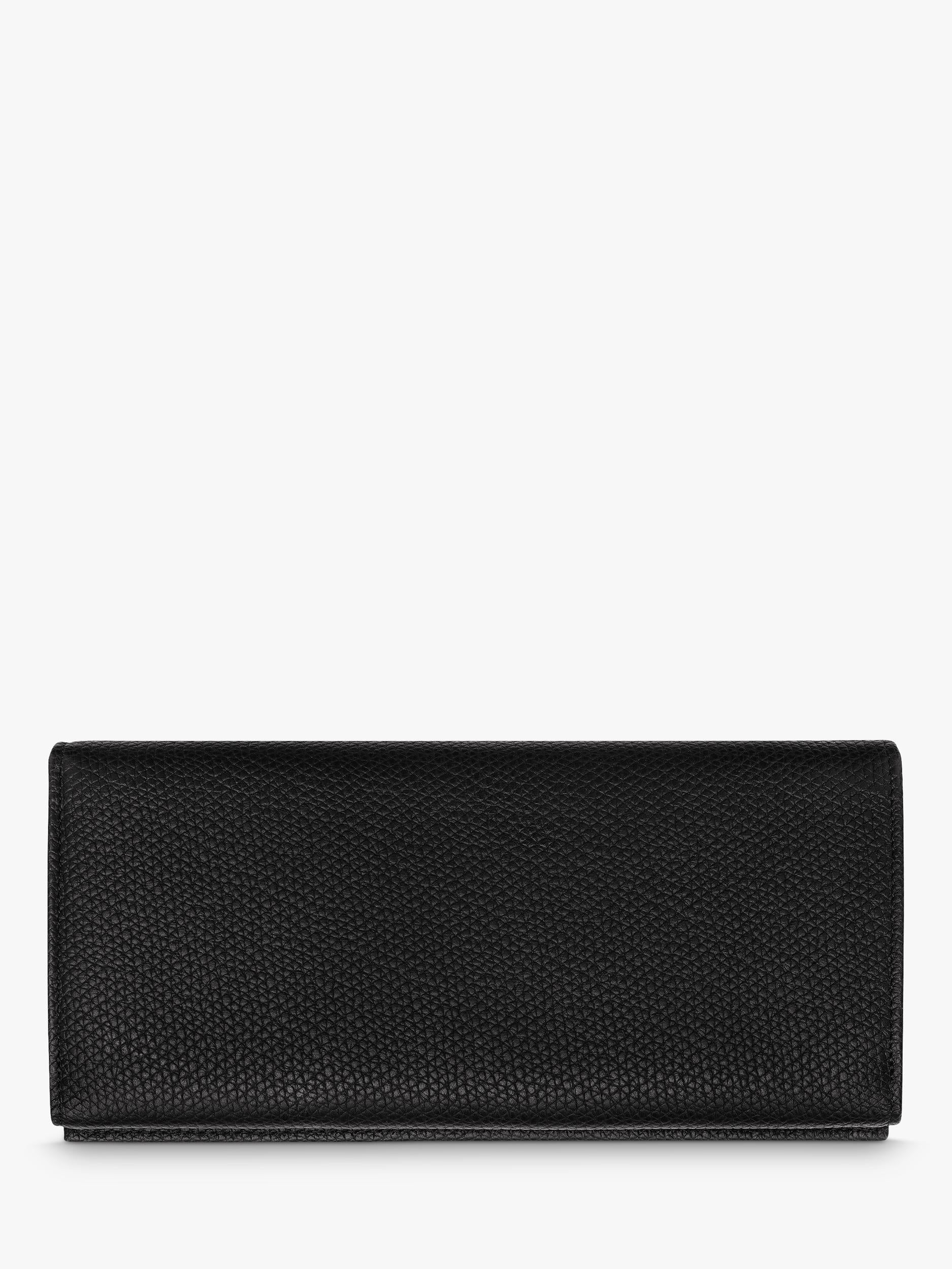 Longchamp Le Roseau leather wallet in cowhide (British brand)