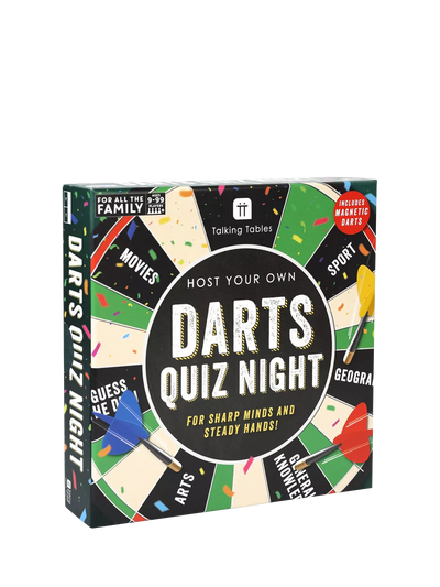 John Lewis Talking Tables Magnetic Darts Quiz Night Game- Buy online at McGrocer