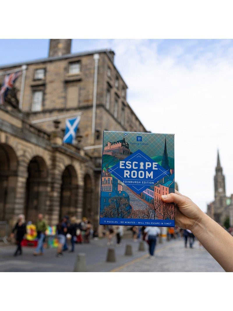 Talking Tables Edinburgh escape room board game - British product