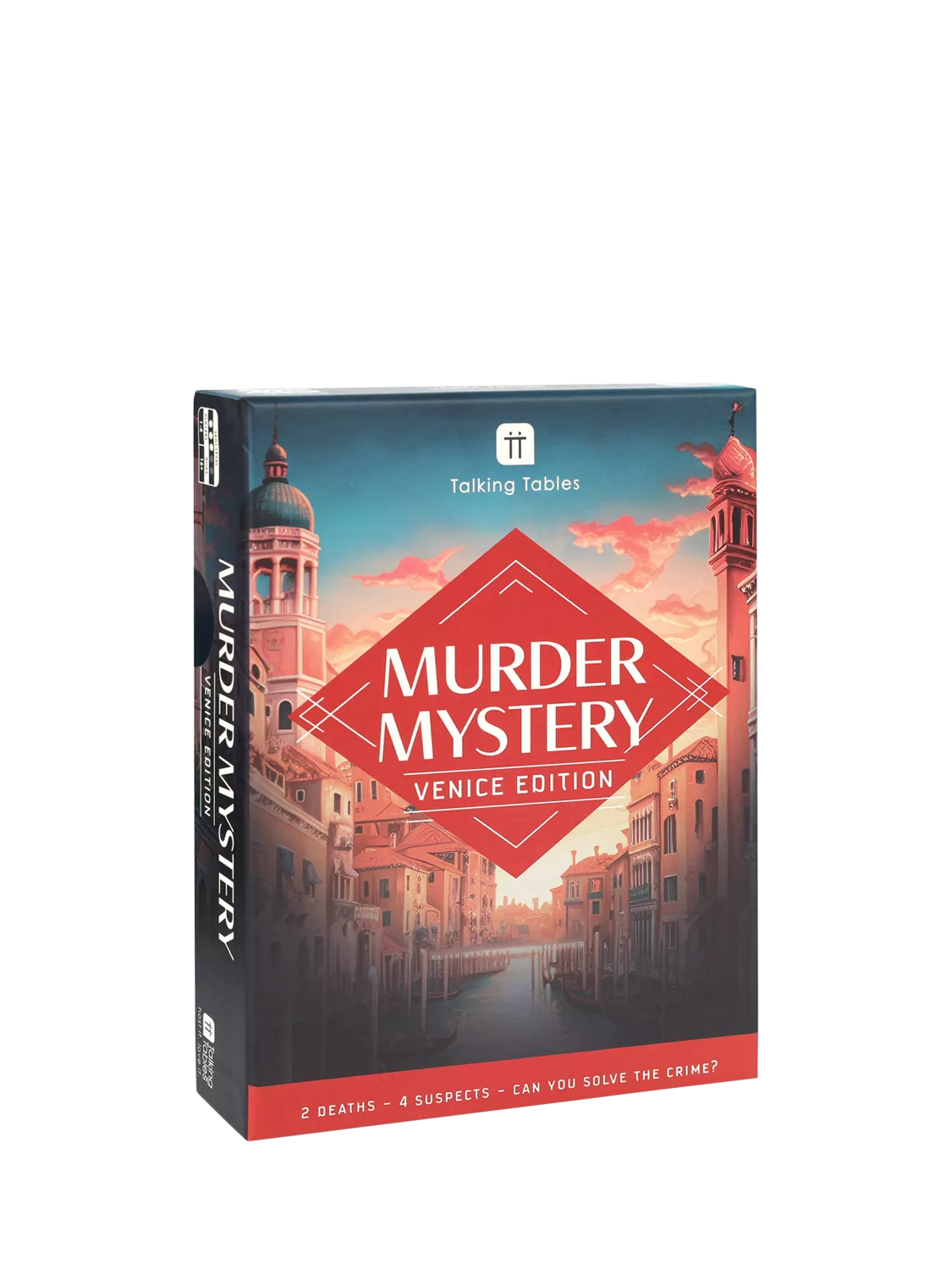 Talking Tables escape room board game Venice murder mystery - British product