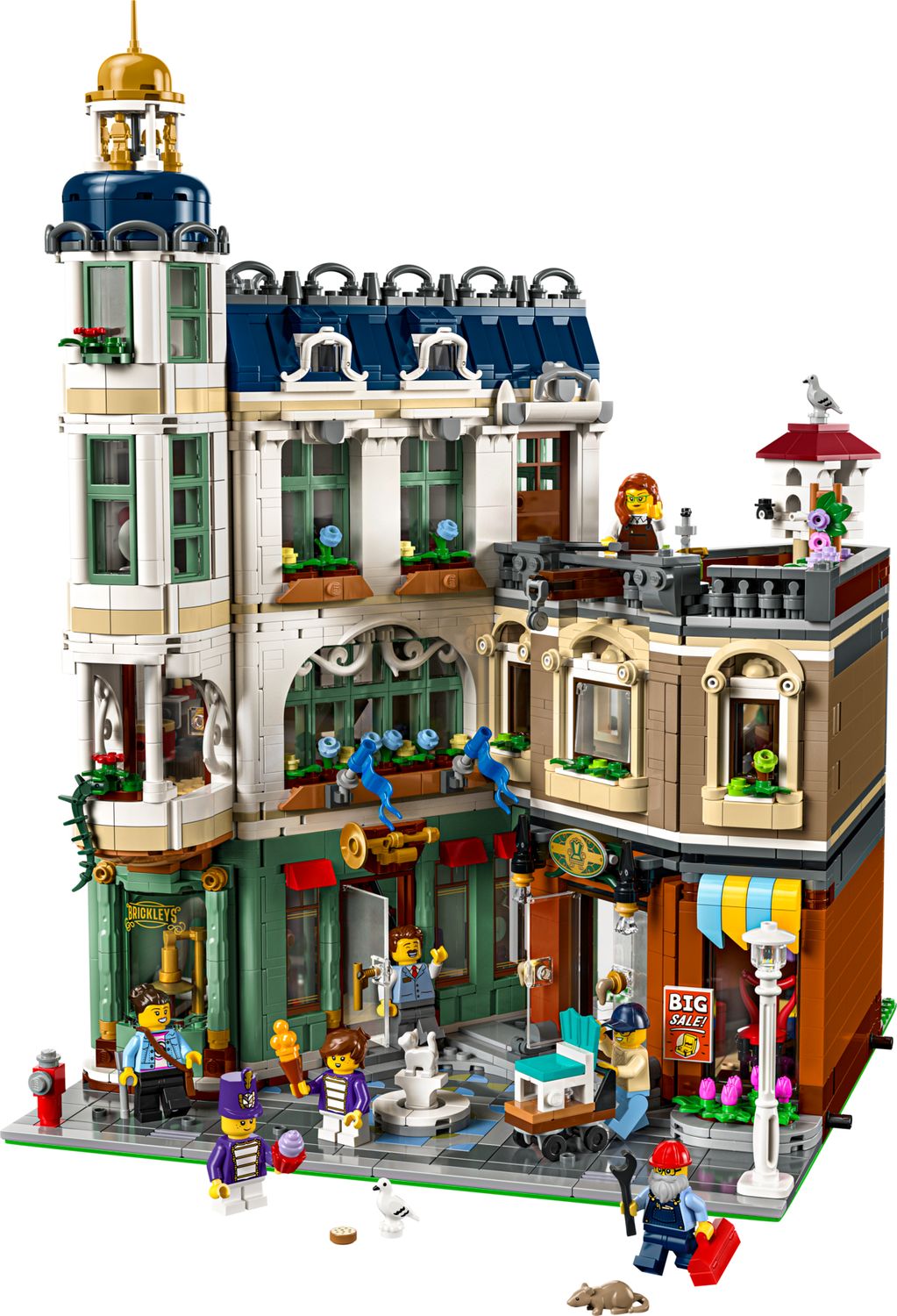 LEGO Shopping Street building kit 3456 pieces - British product