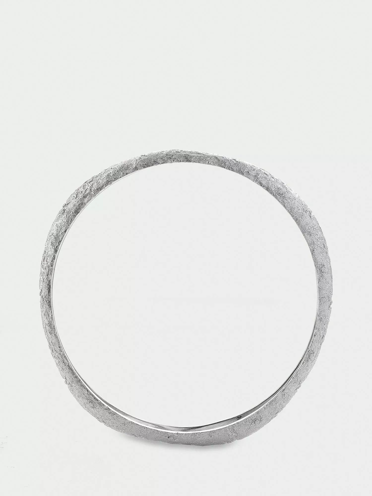 Tutti Textured Bangle, Silver