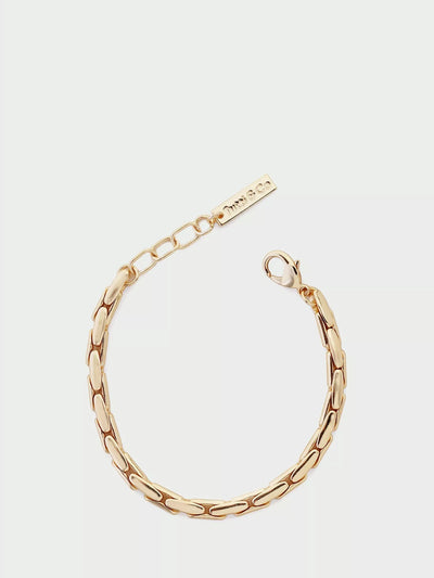 John Lewis Tutti Simple Flat Chain Bracelet, Gold- Buy online at McGrocer