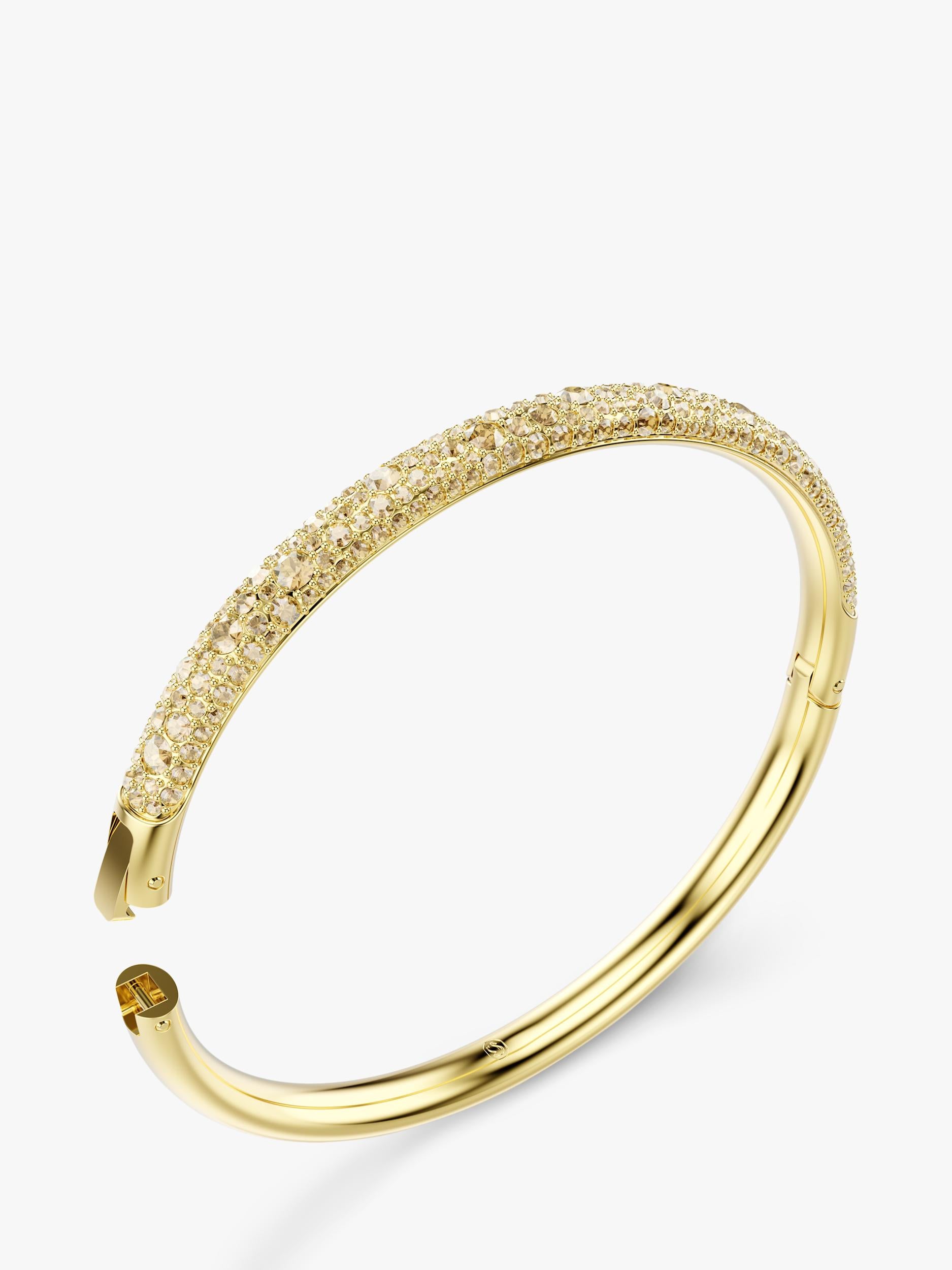 Swarovski Sublima Pave Bangle gold crystal - British product