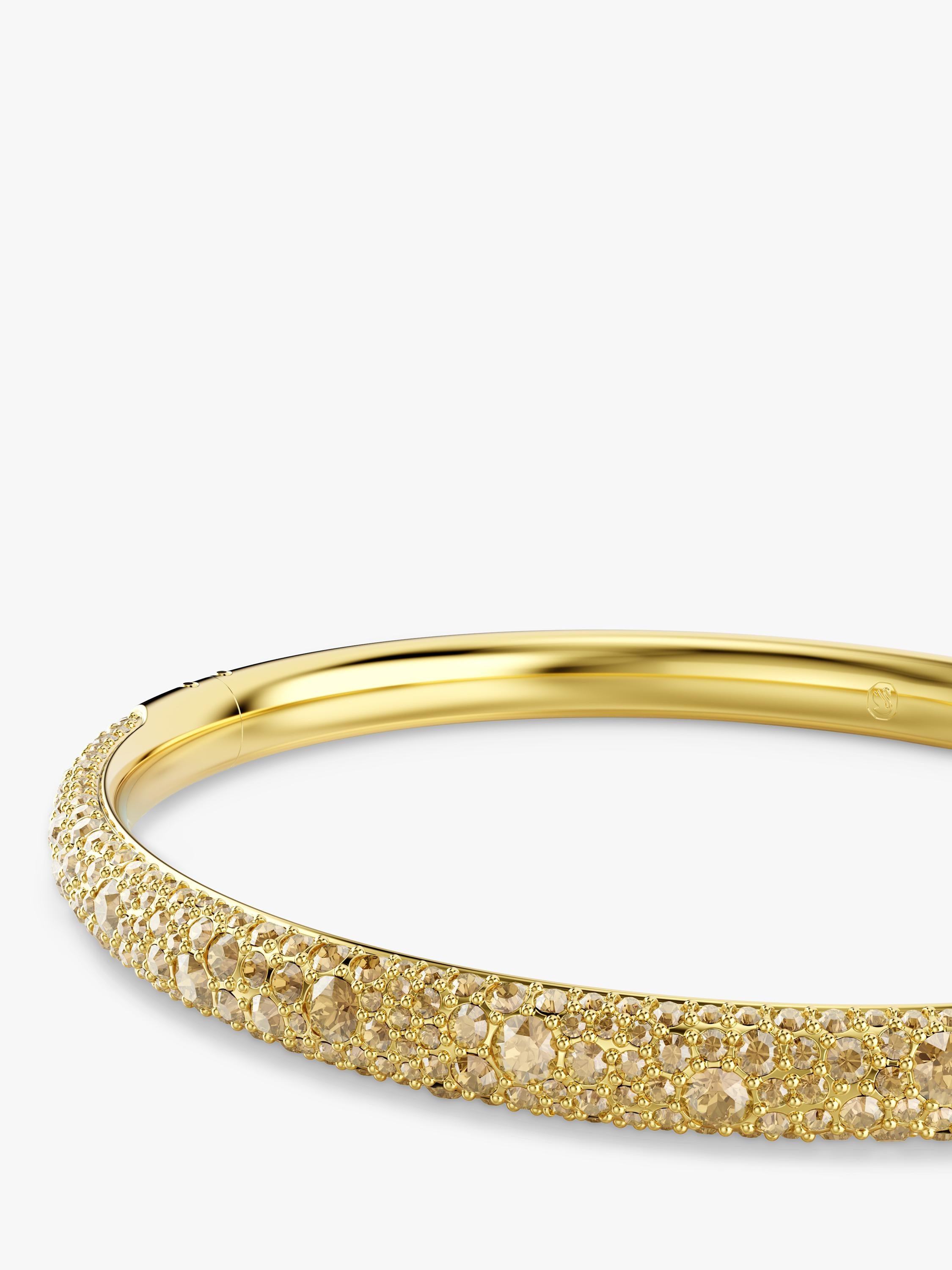Swarovski Sublima Pave Bangle gold crystal - British product