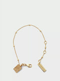 Tutti textured pendant bracelet 19.70cm, UK version