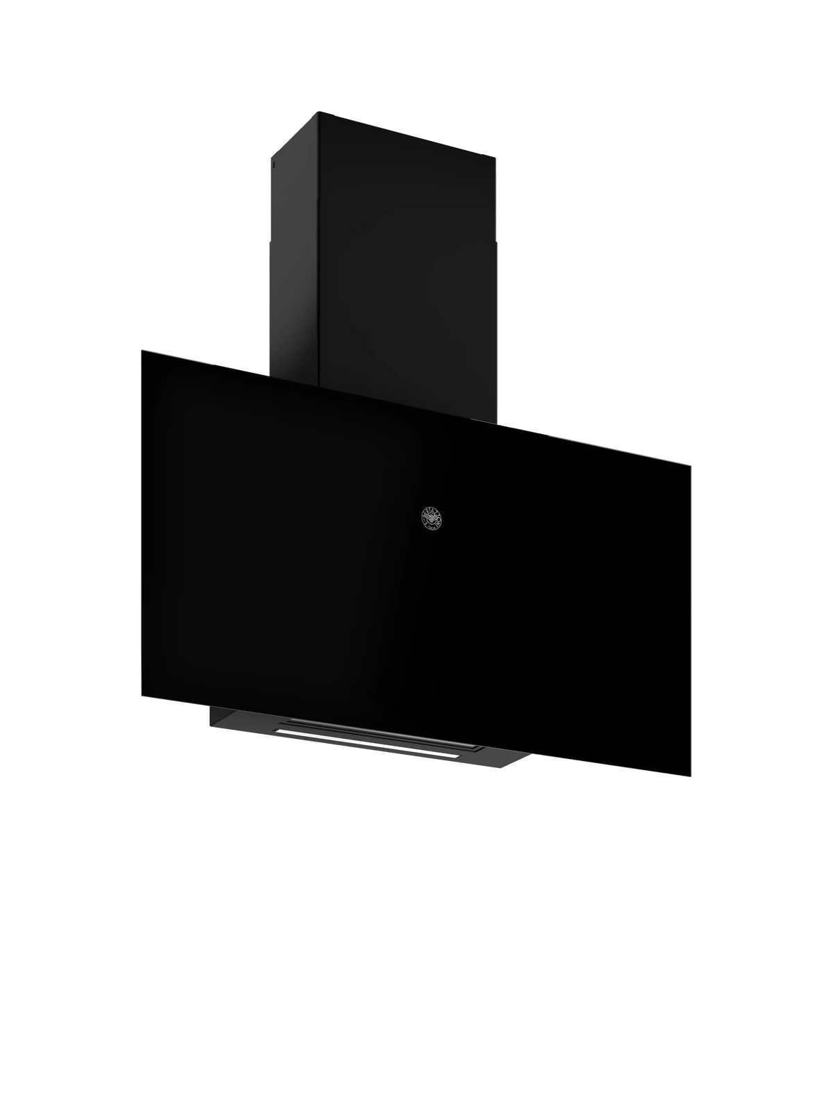 Bertazzoni chimney cooker hood black glass 90cm - British product