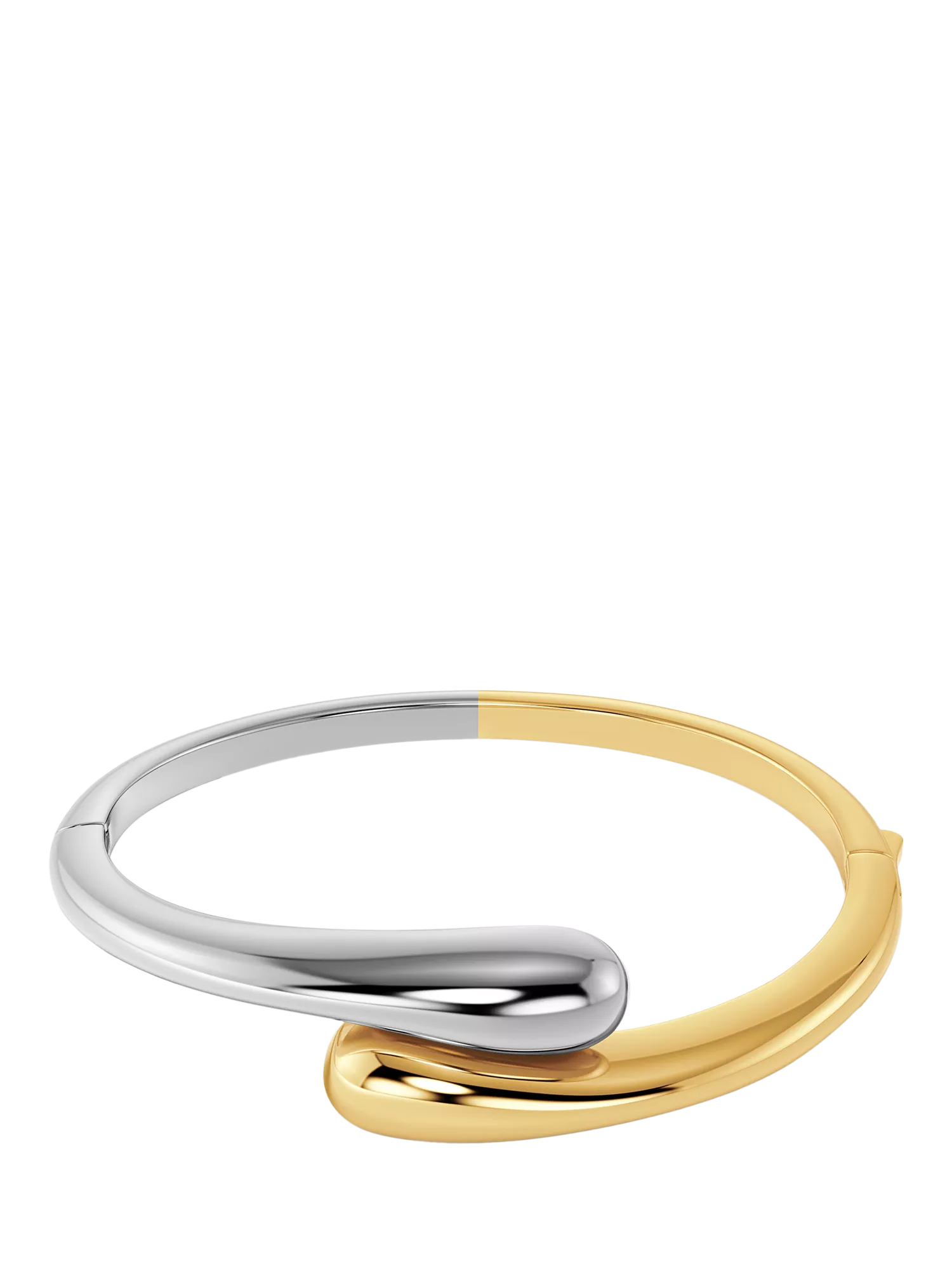 EDBLAD Harmony mixed curved bracelet silver multi - British product