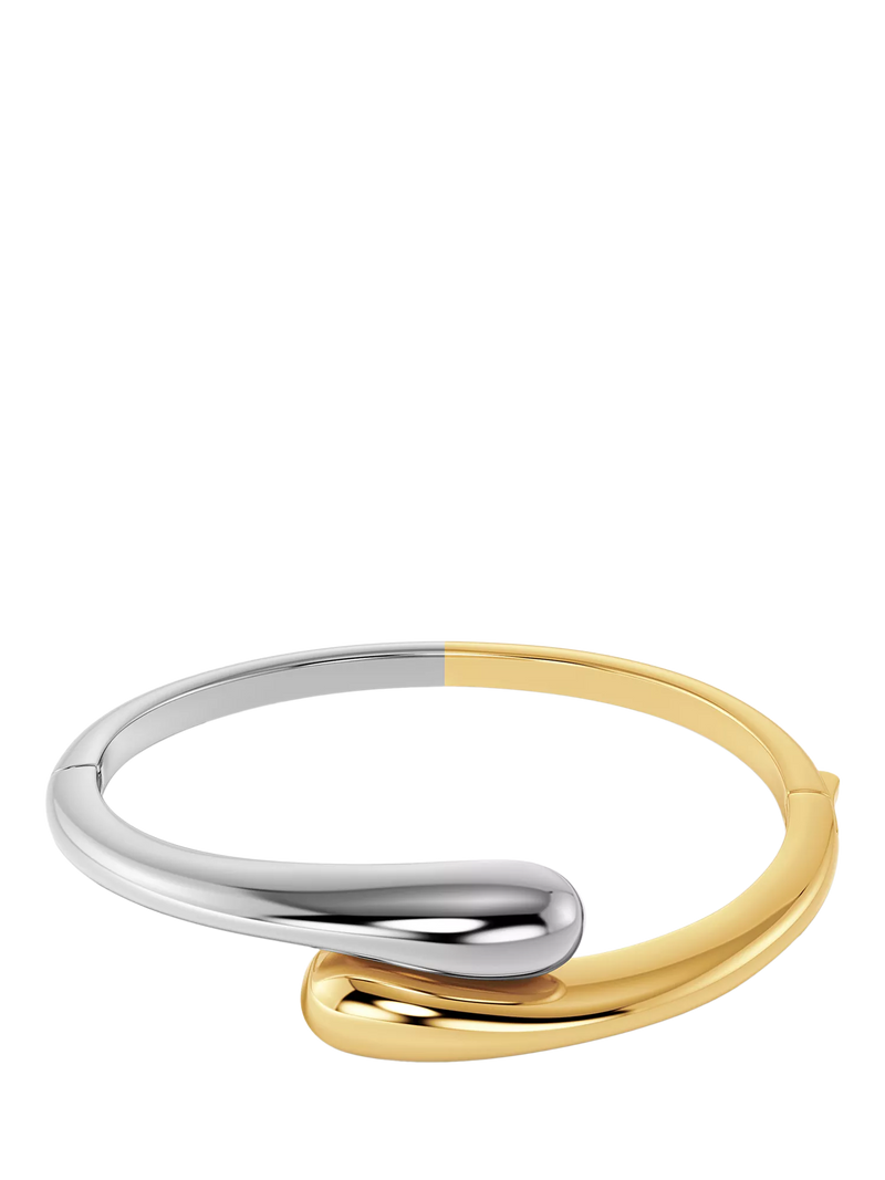 EDBLAD Harmony mixed curved bracelet silver multi - British product