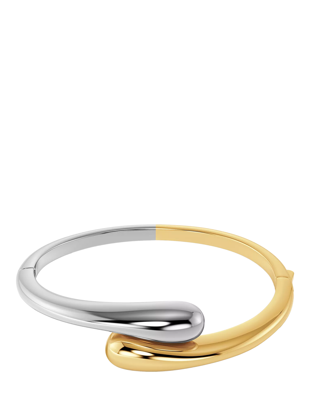 EDBLAD Harmony mixed curved bracelet silver multi - British product