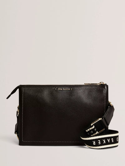John Lewis Ted Baker Larinda Leather Crossbody Bag- Buy online at McGrocer