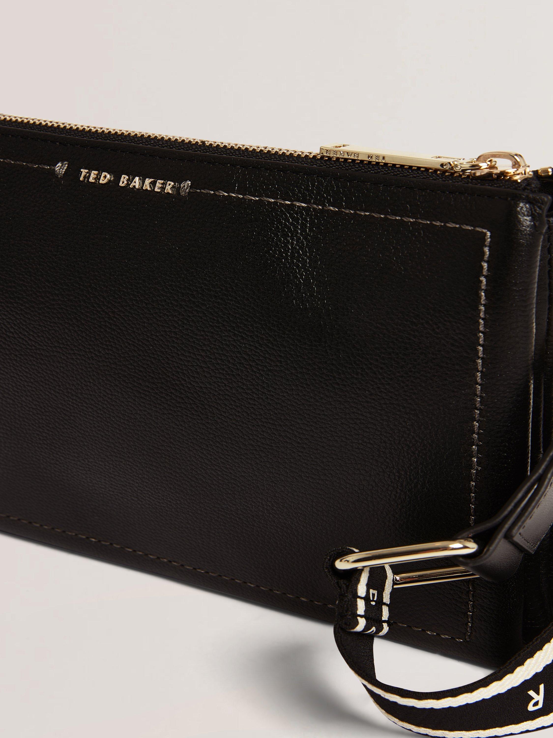 Ted Baker Larinda leather crossbody bag with adjustable strap - British product