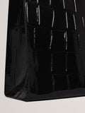 Ted Baker croc tote bag black, imported from the UK